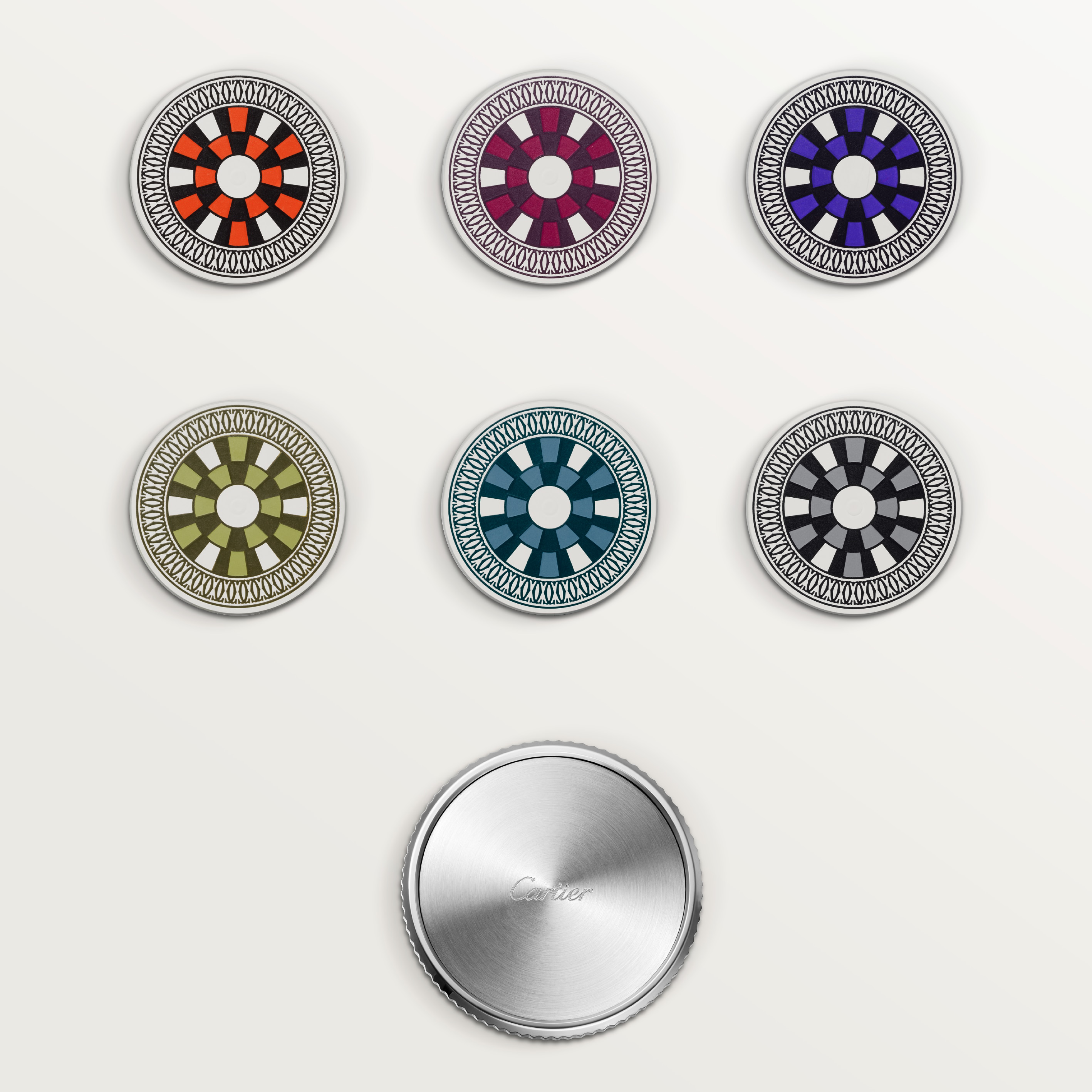 Santos de Cartier poker set