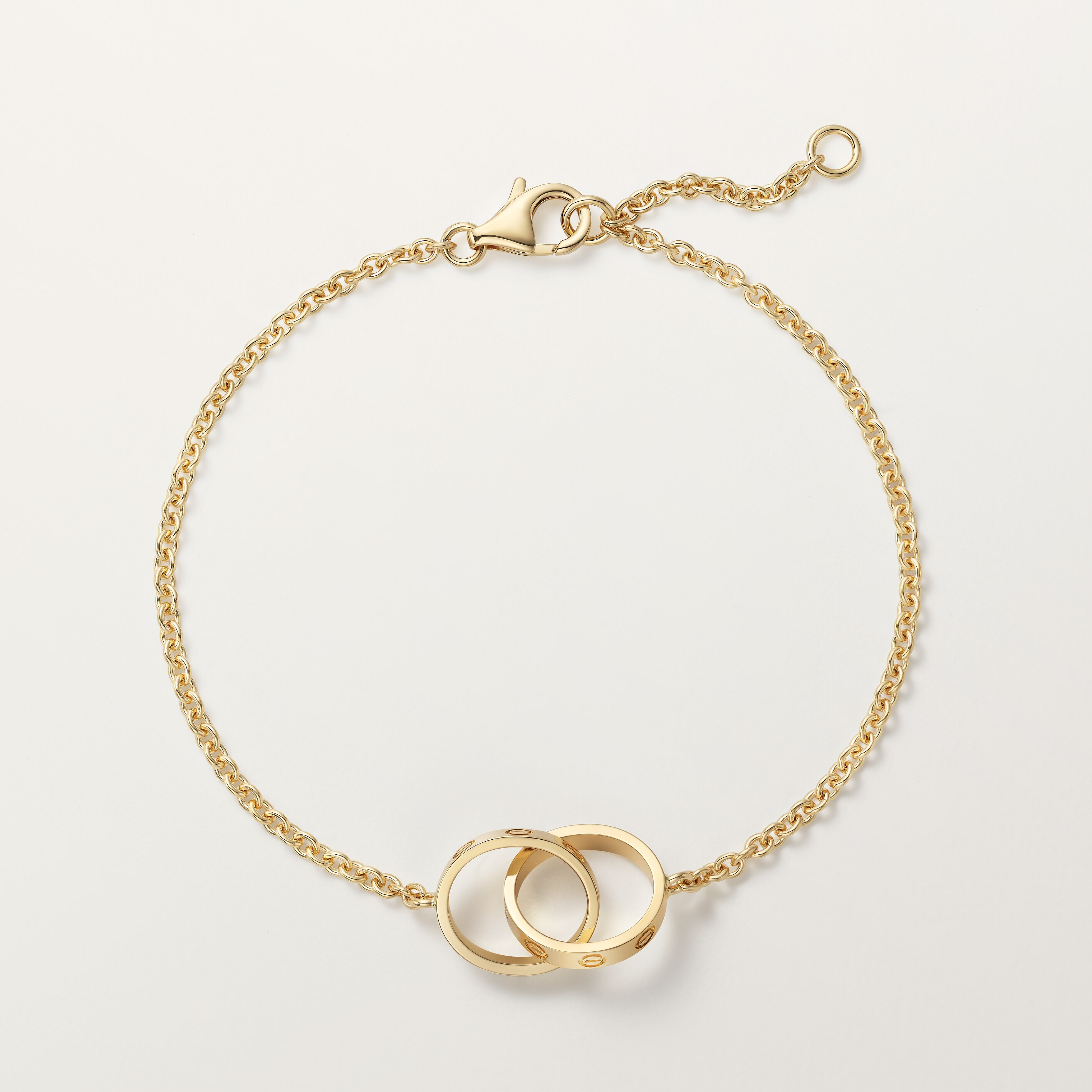 #LOVE# bracelet, on chain