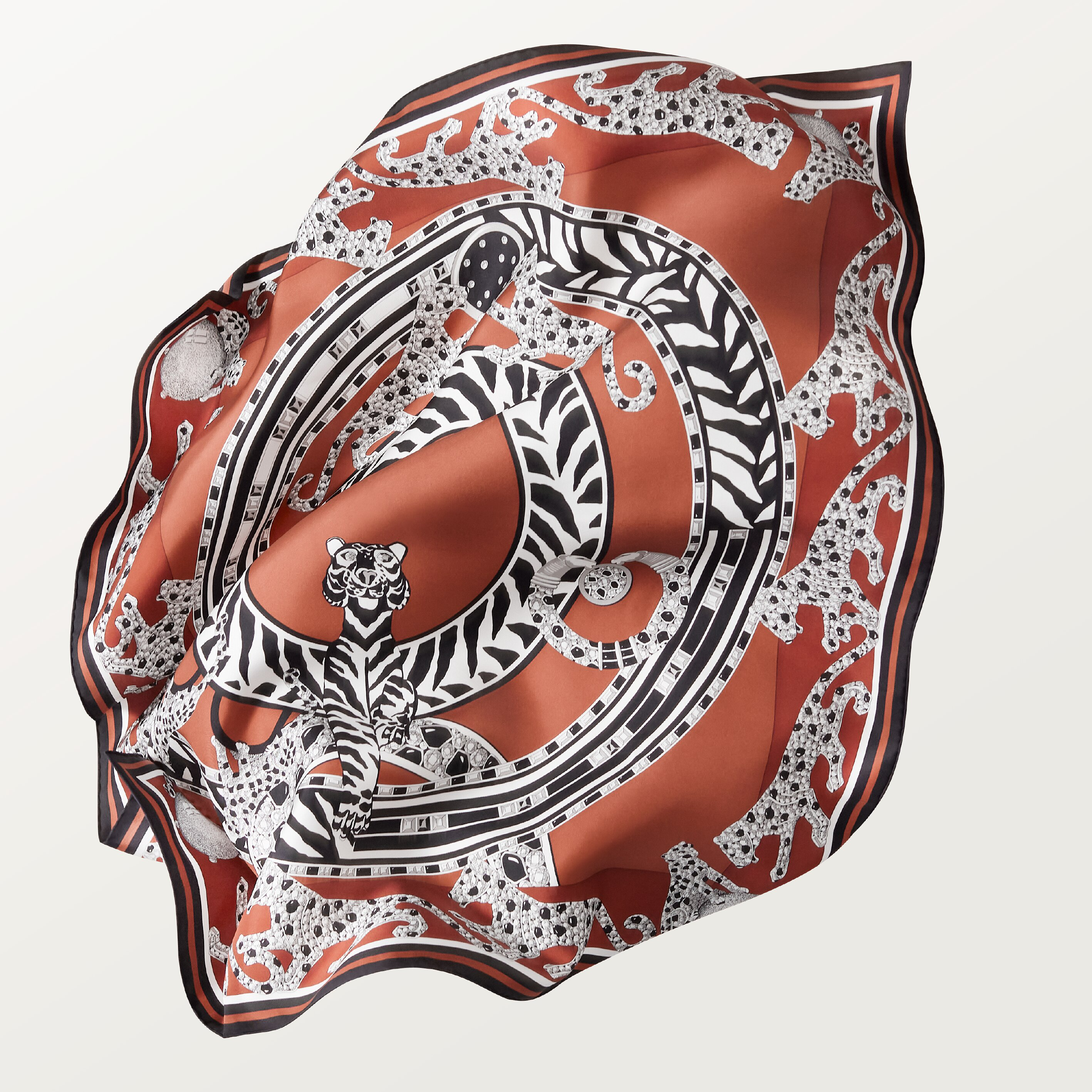 90 scarf, Panth&egrave;re reissue, image 6