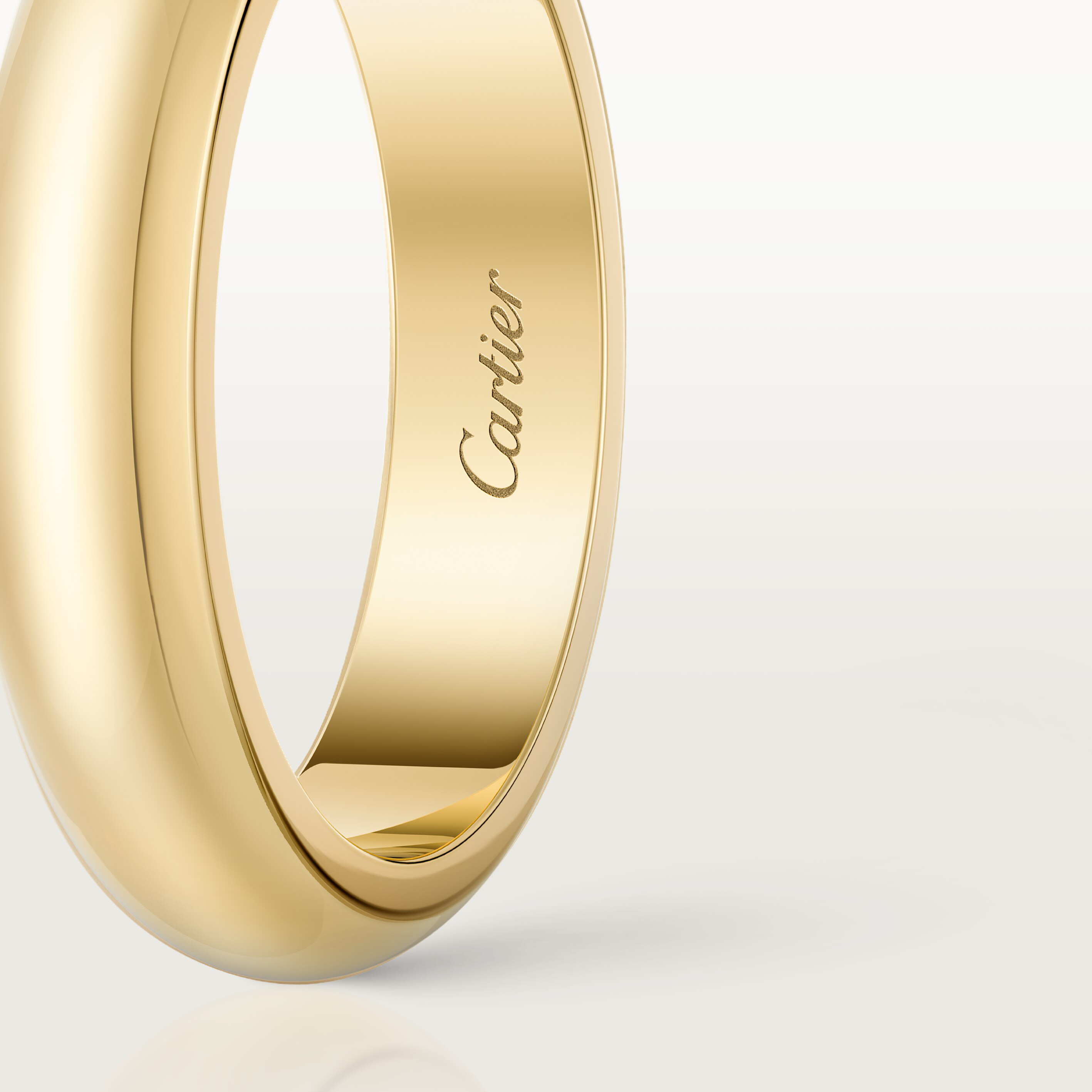 1895 wedding band, 4 mm width