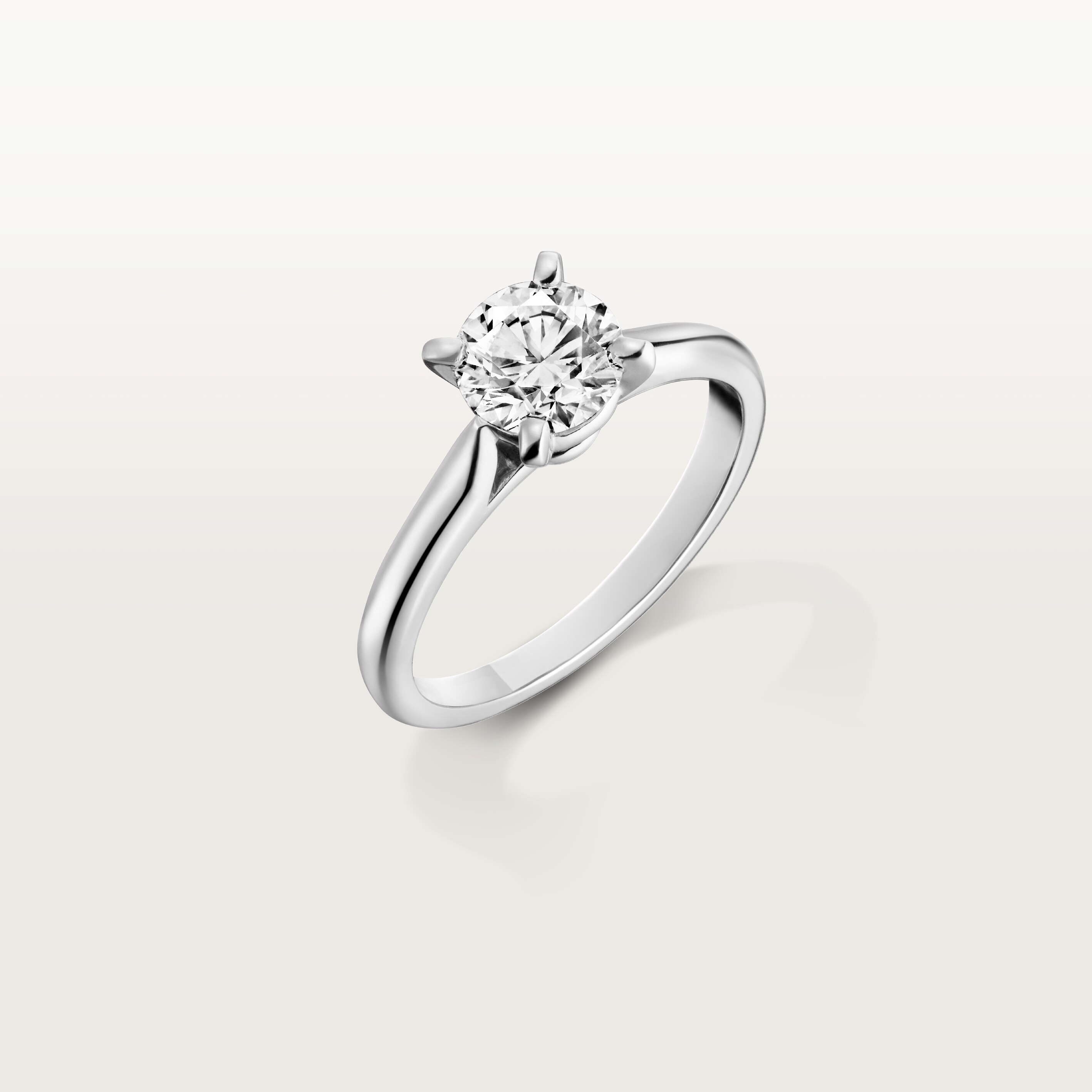 1895 solitaire, brilliant-cut diamond