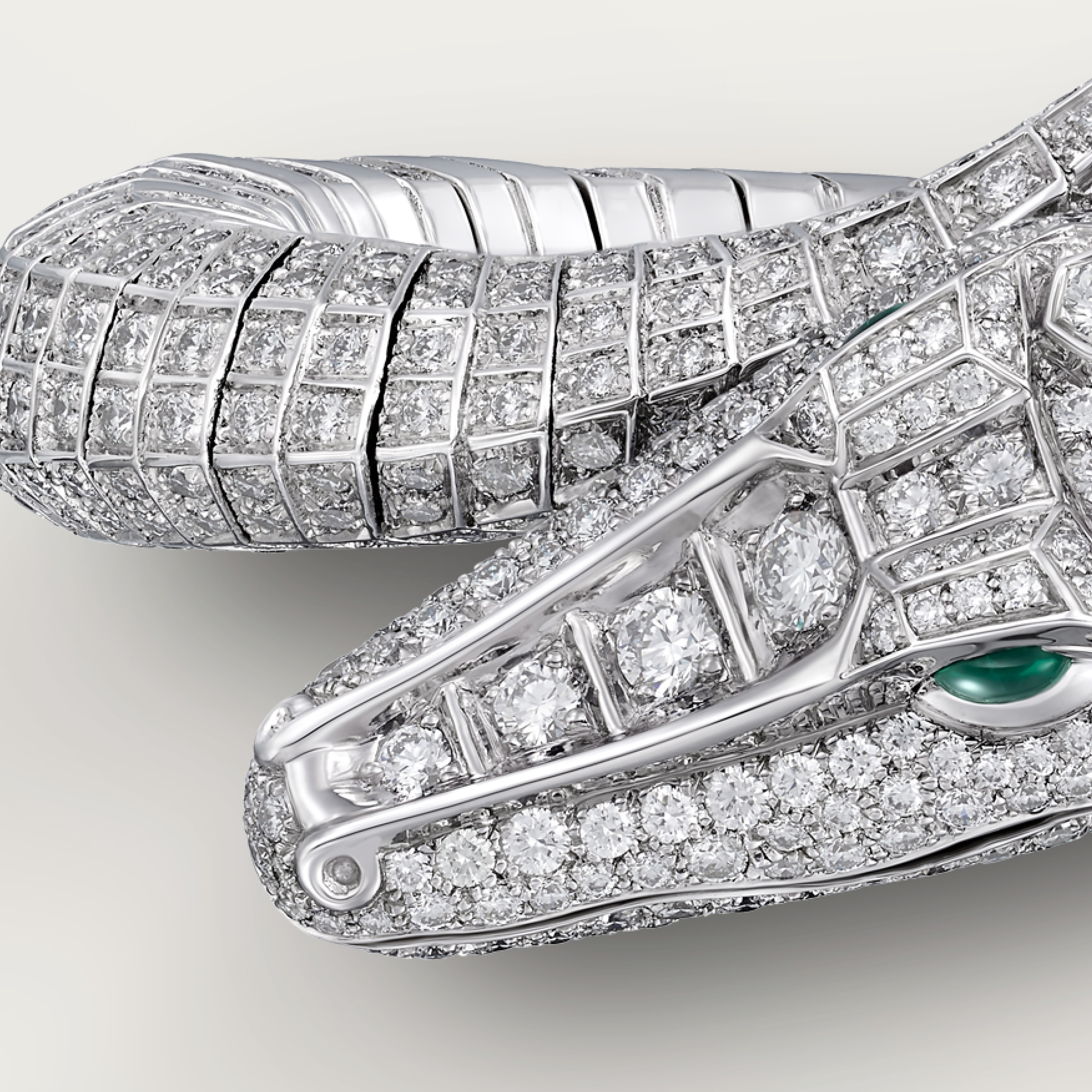 Faune et Flore de Cartier bracelet, paved