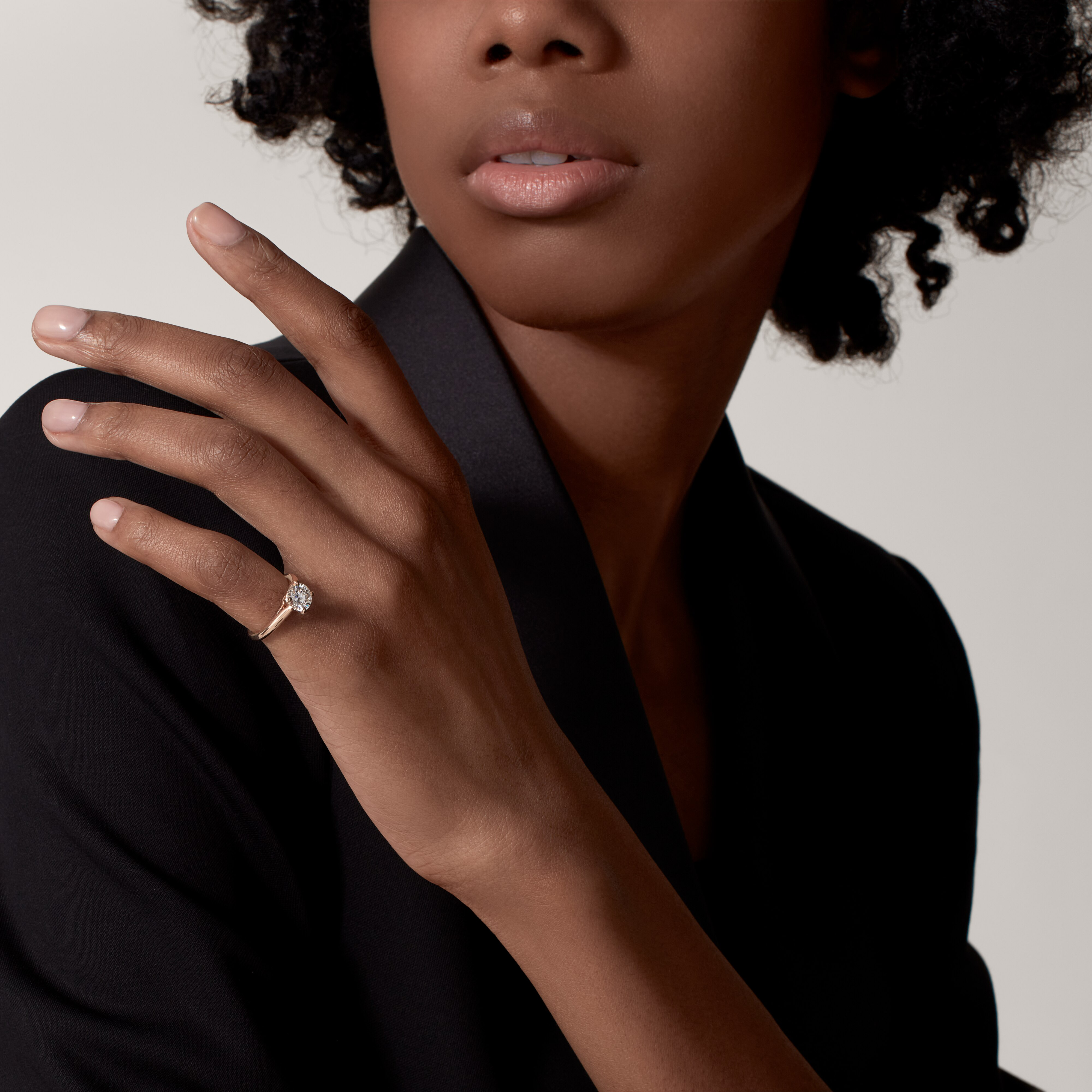 1895 solitaire, brilliant-cut diamond