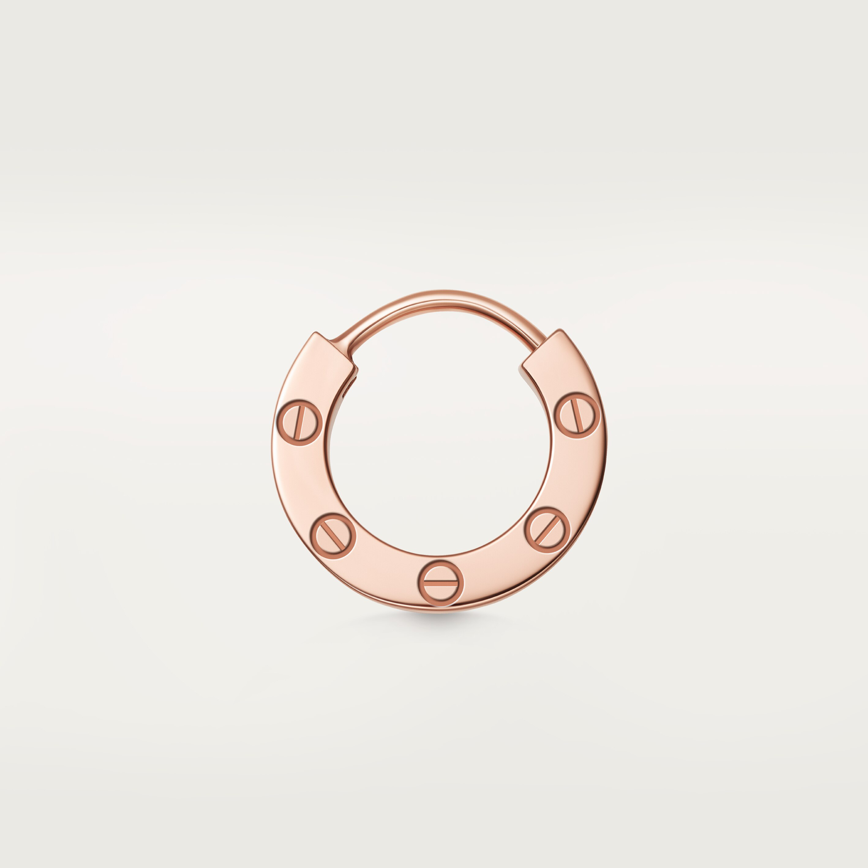 #LOVE# single hoop earring