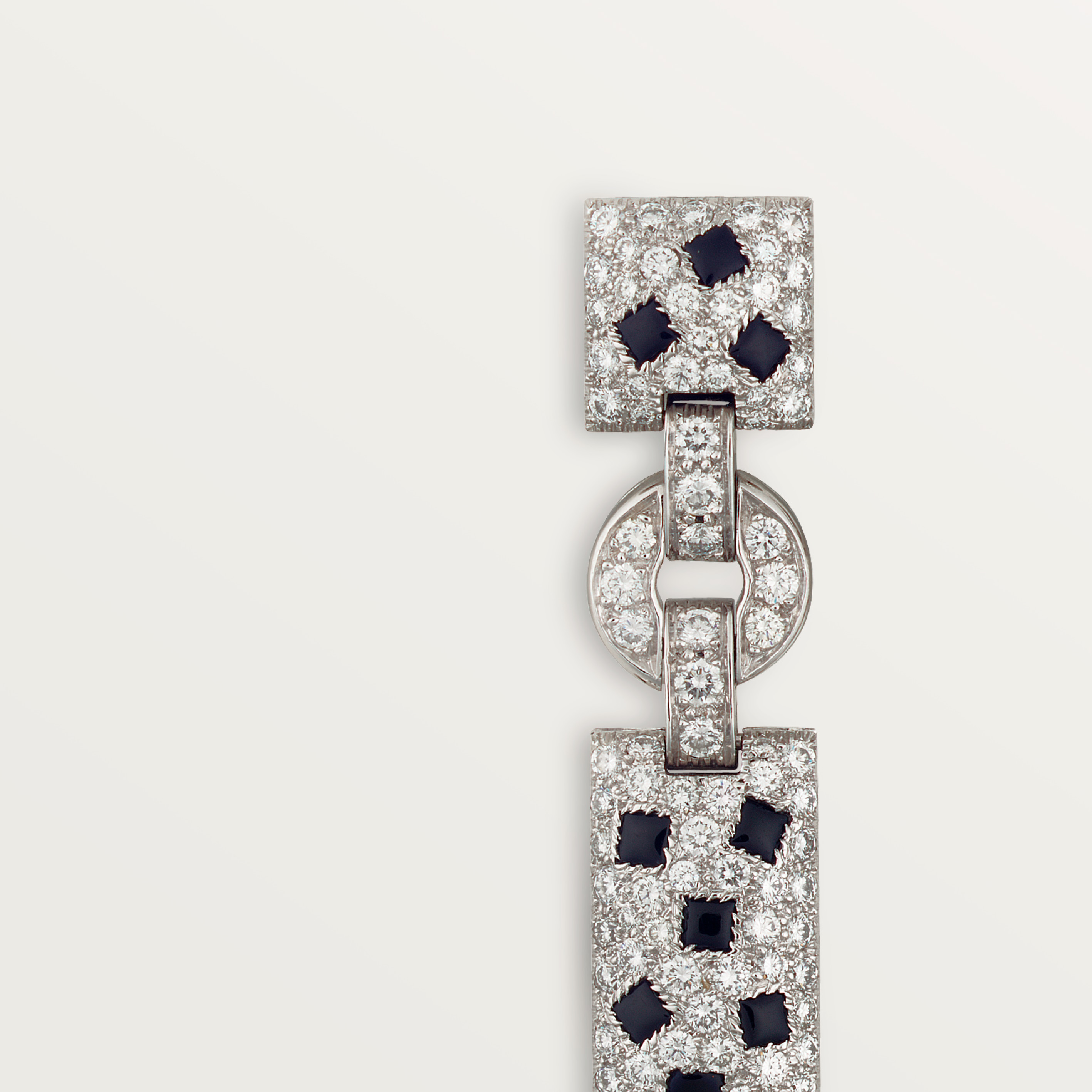 Panth&egrave;re de Cartier earrings, emeralds, paved, image 6