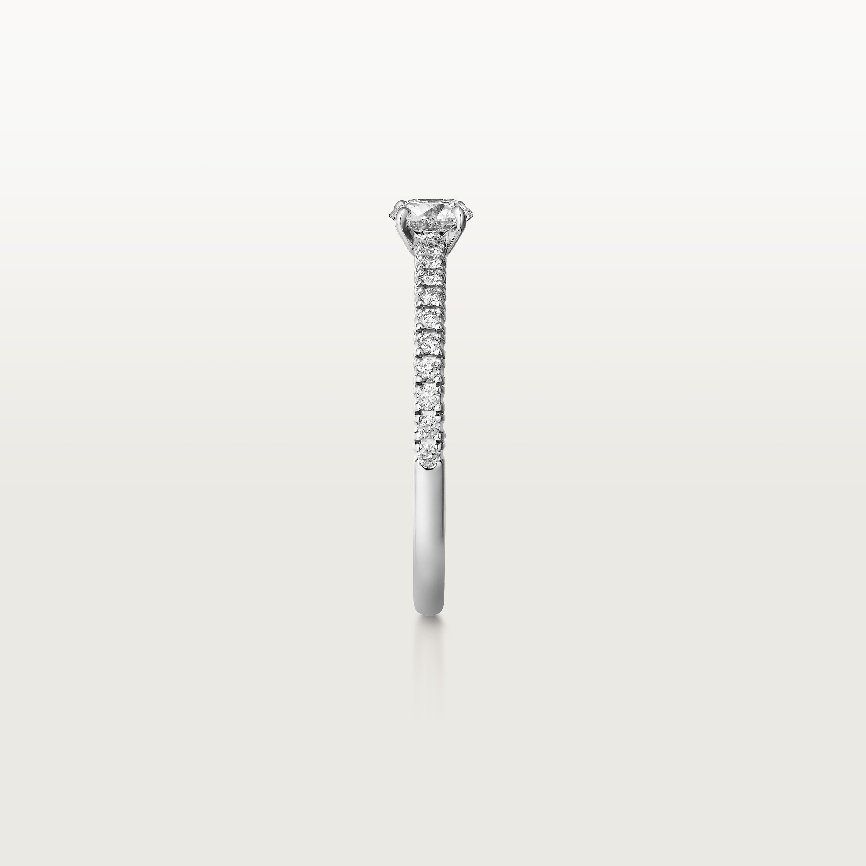 Etincelle de Cartier solitaire, brilliant-cut diamond, paved , image 6