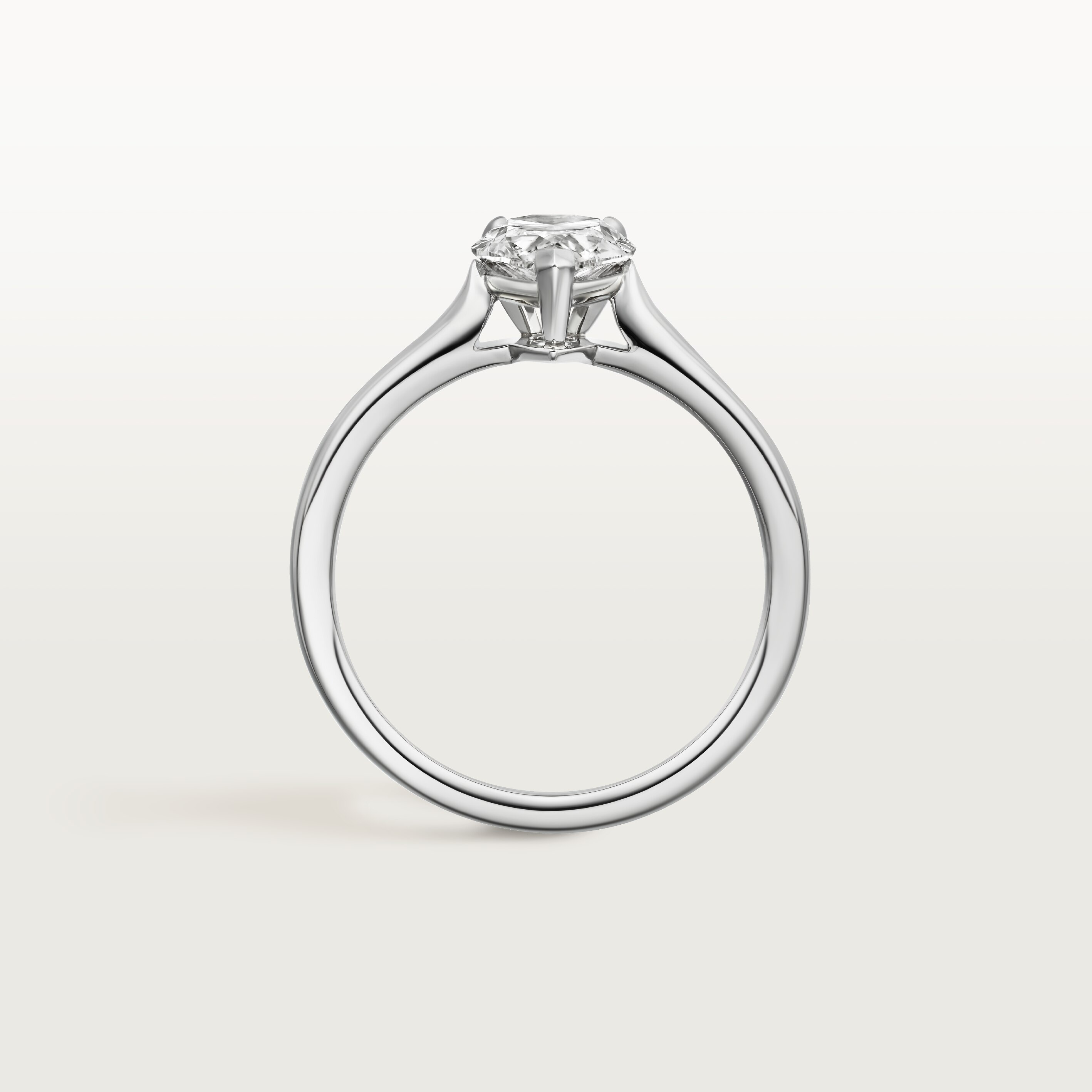 1895 solitaire, pear-shaped diamond