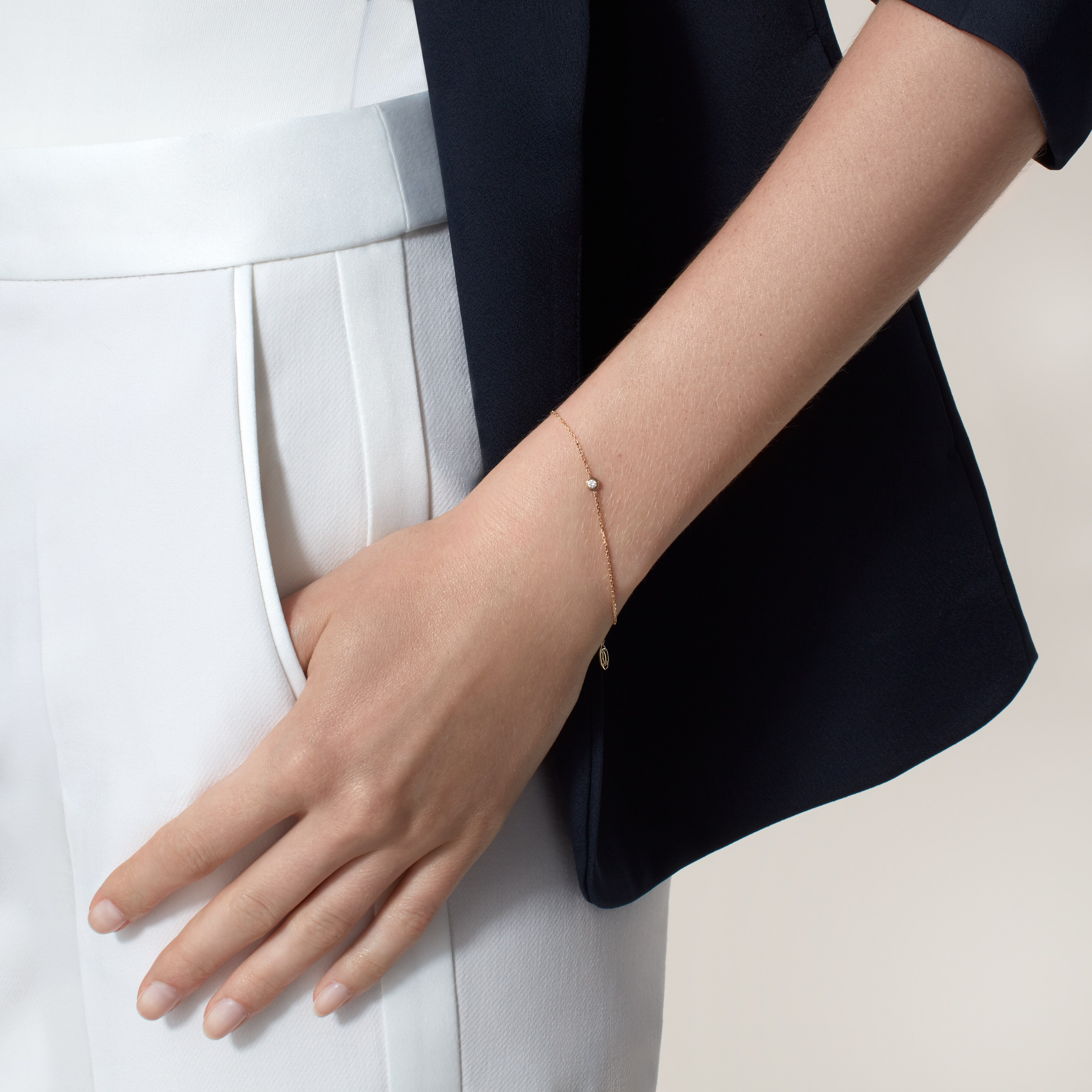 Cartier d'Amour bracelet, diamond, small model