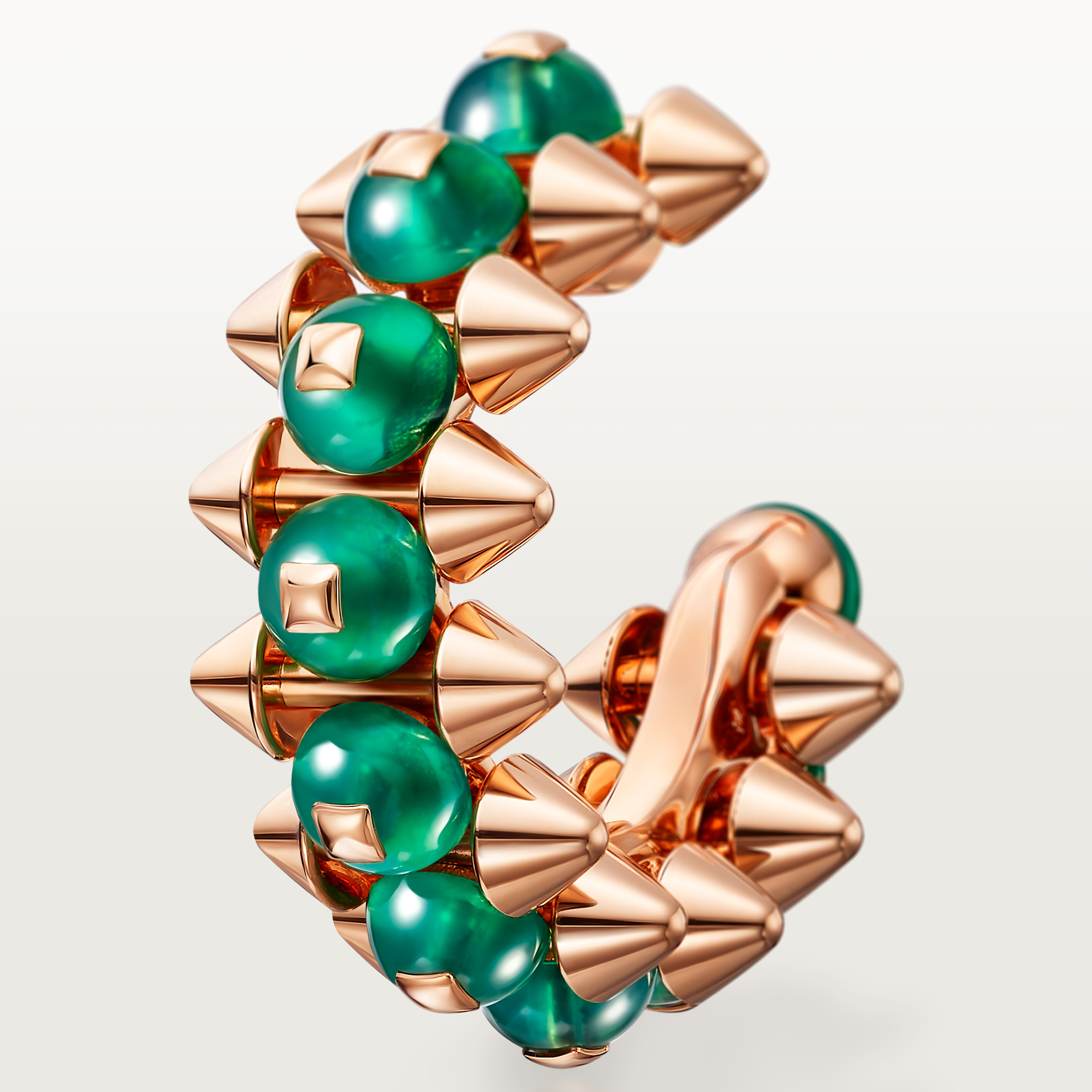 Clash de Cartier earrings, agate