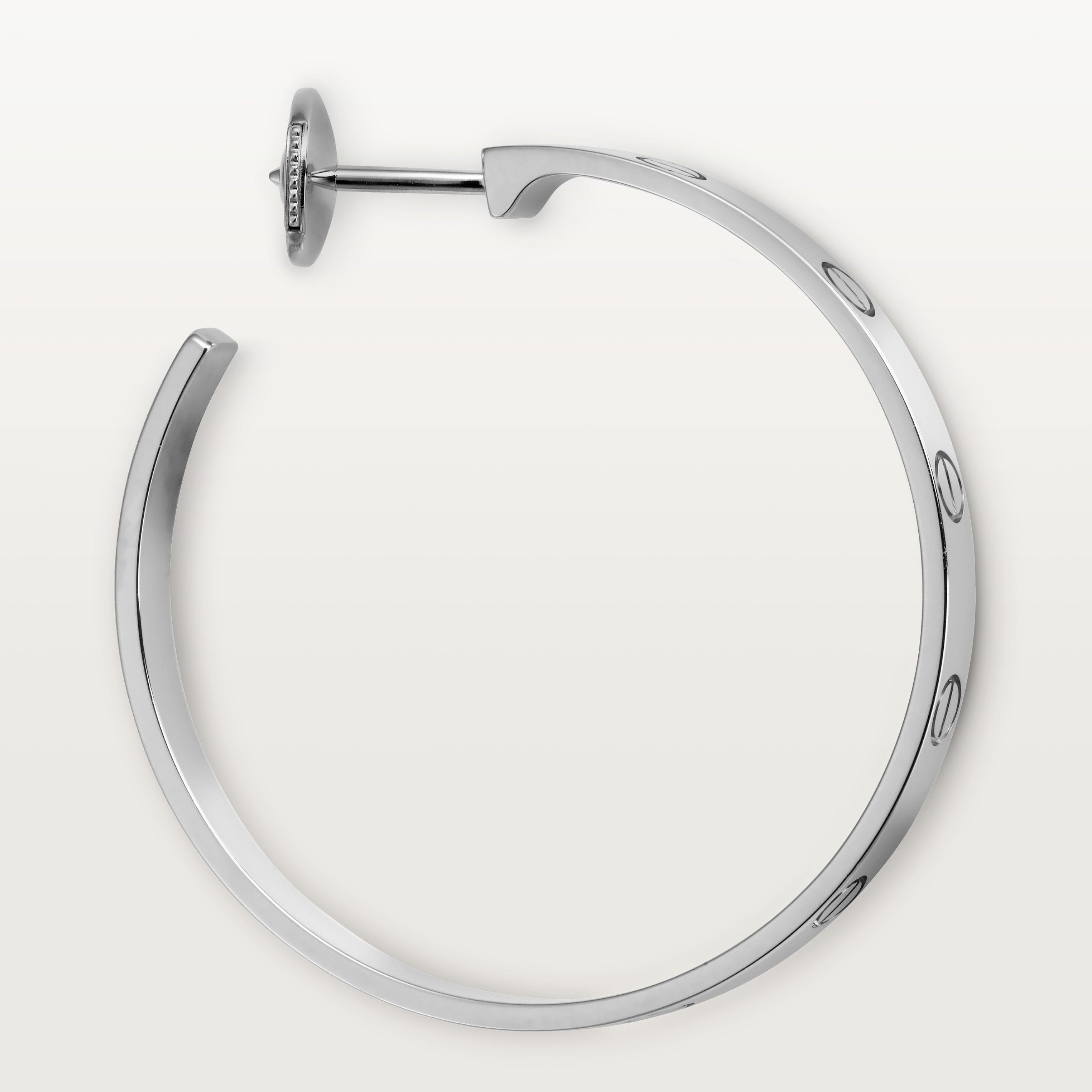 #LOVE# hoop earrings, large model, image 5