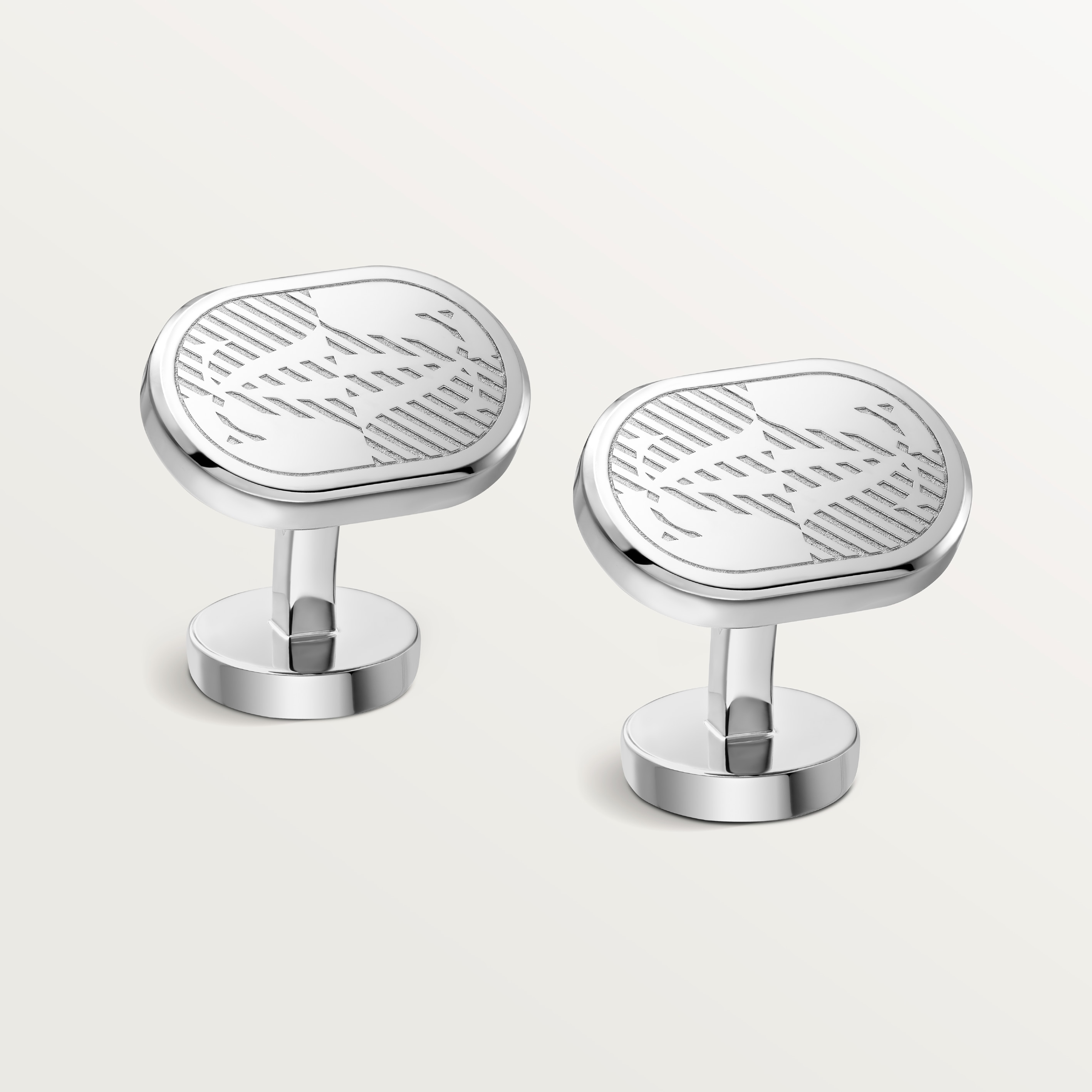 Double C de Cartier cufflinks