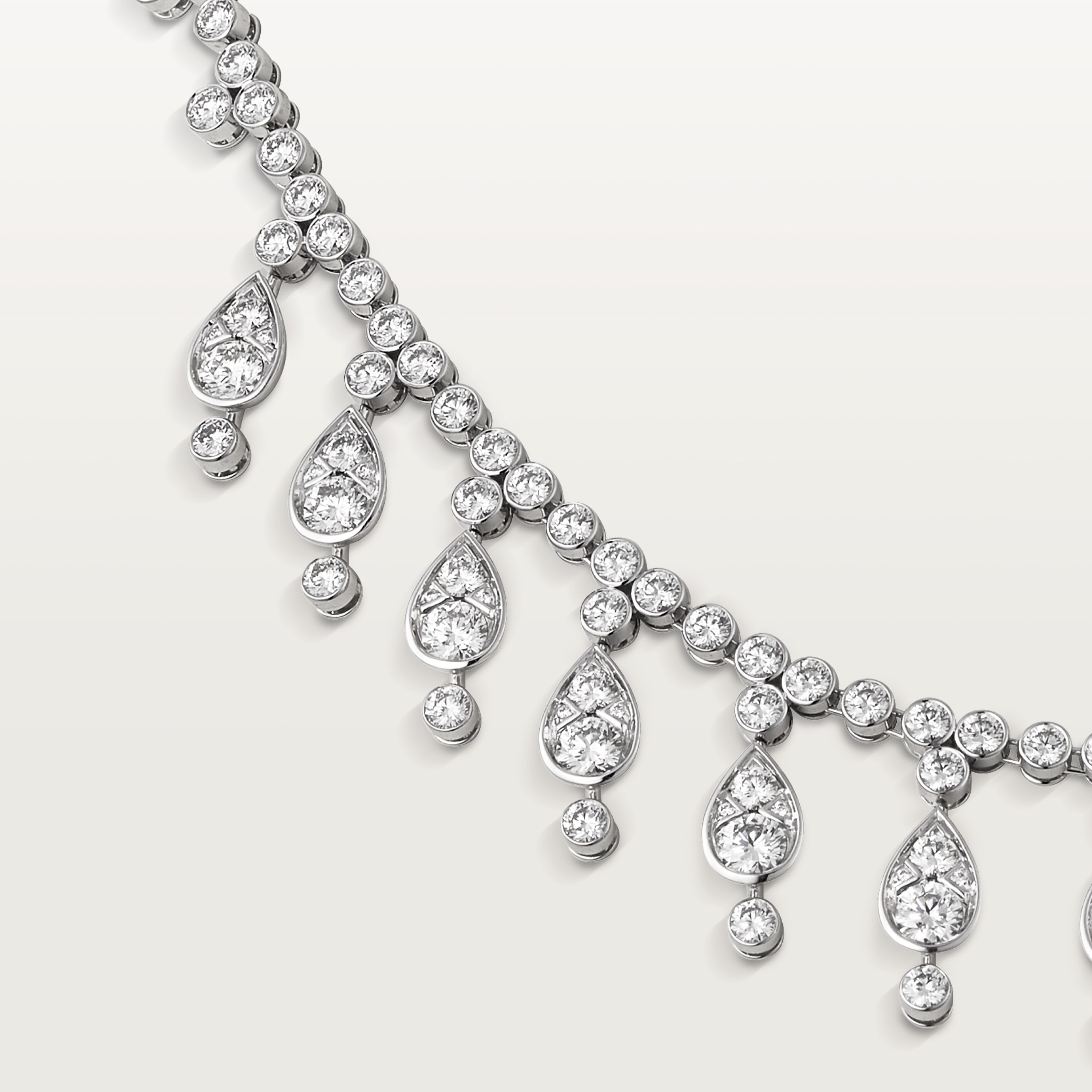 Pluie de Cartier necklace, diamonds