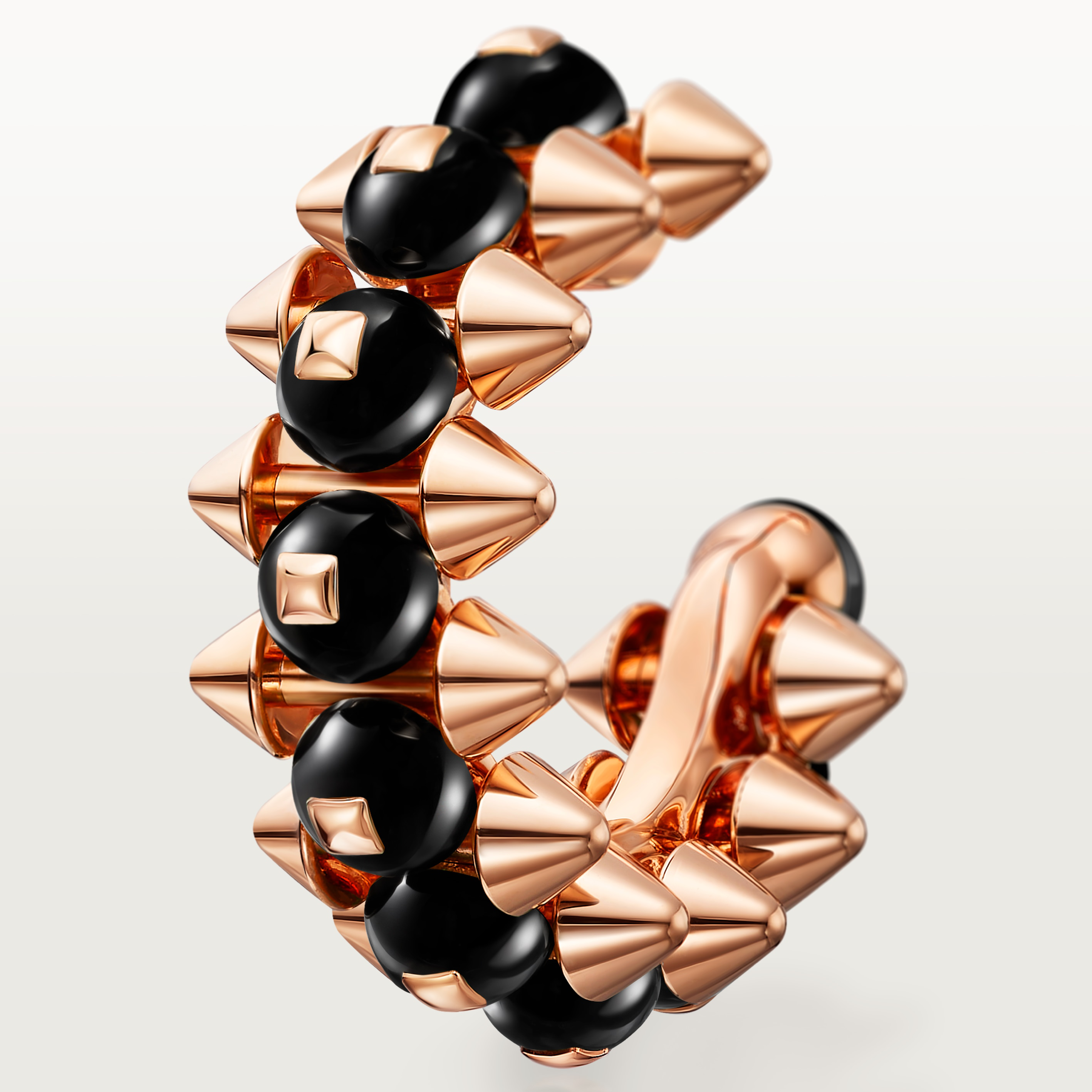 Clash de Cartier earrings, onyx