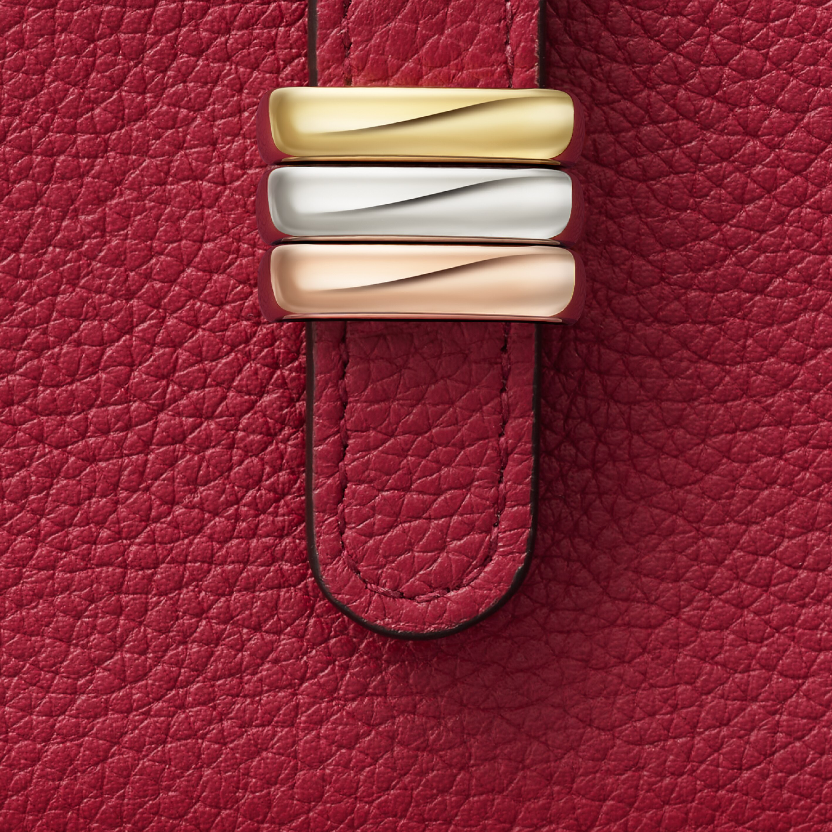 Accordion card holder, Trinity