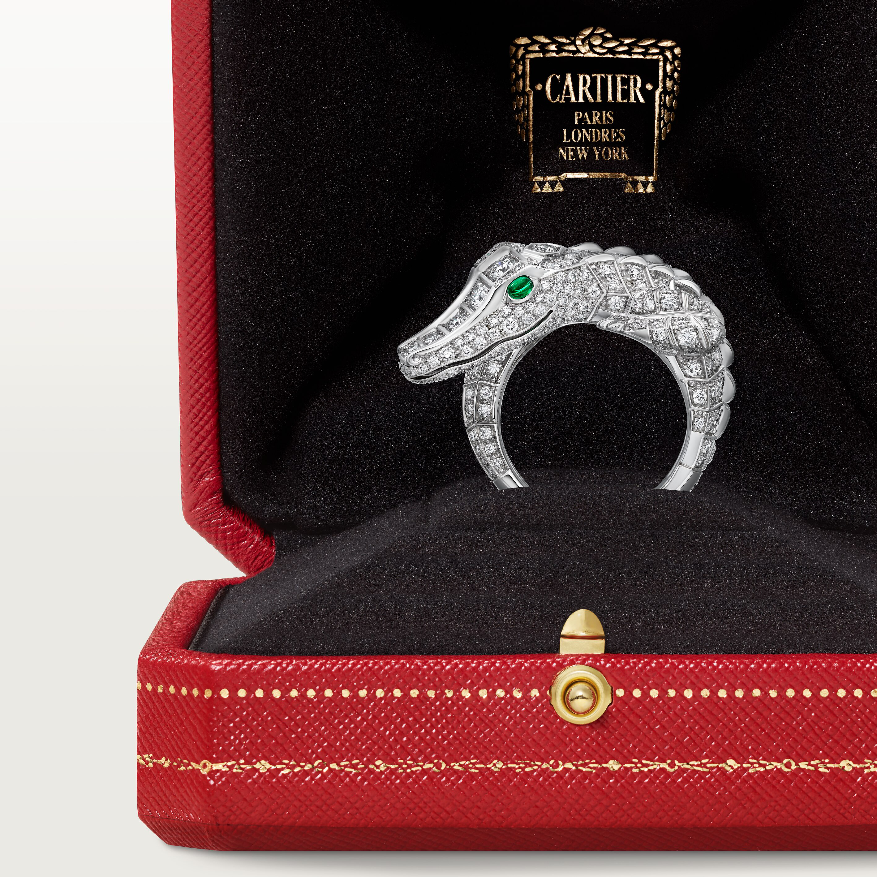 Faune et Flore de Cartier ring, paved, image 9
