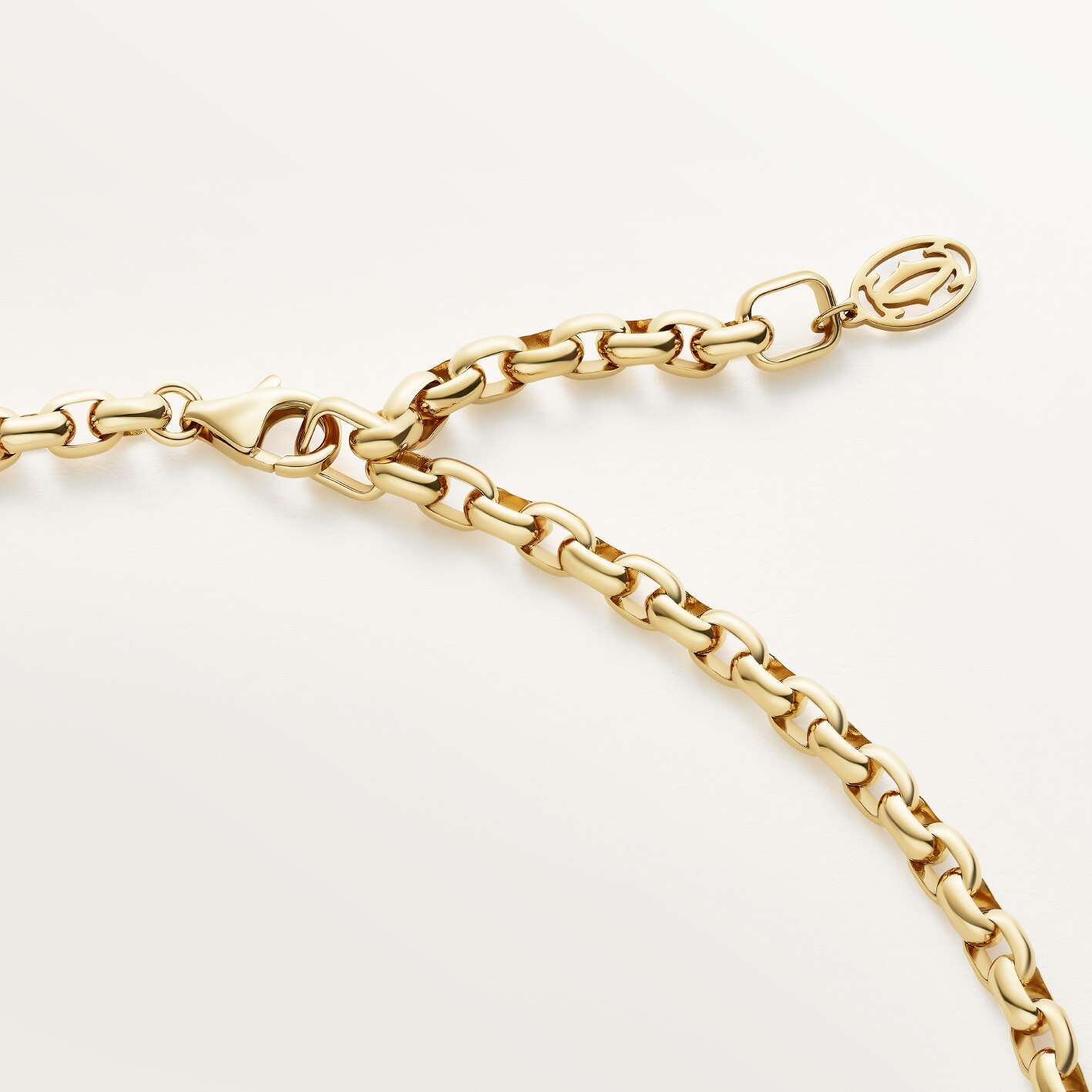 Trinity necklace, cushion-shaped, medium model, image 5