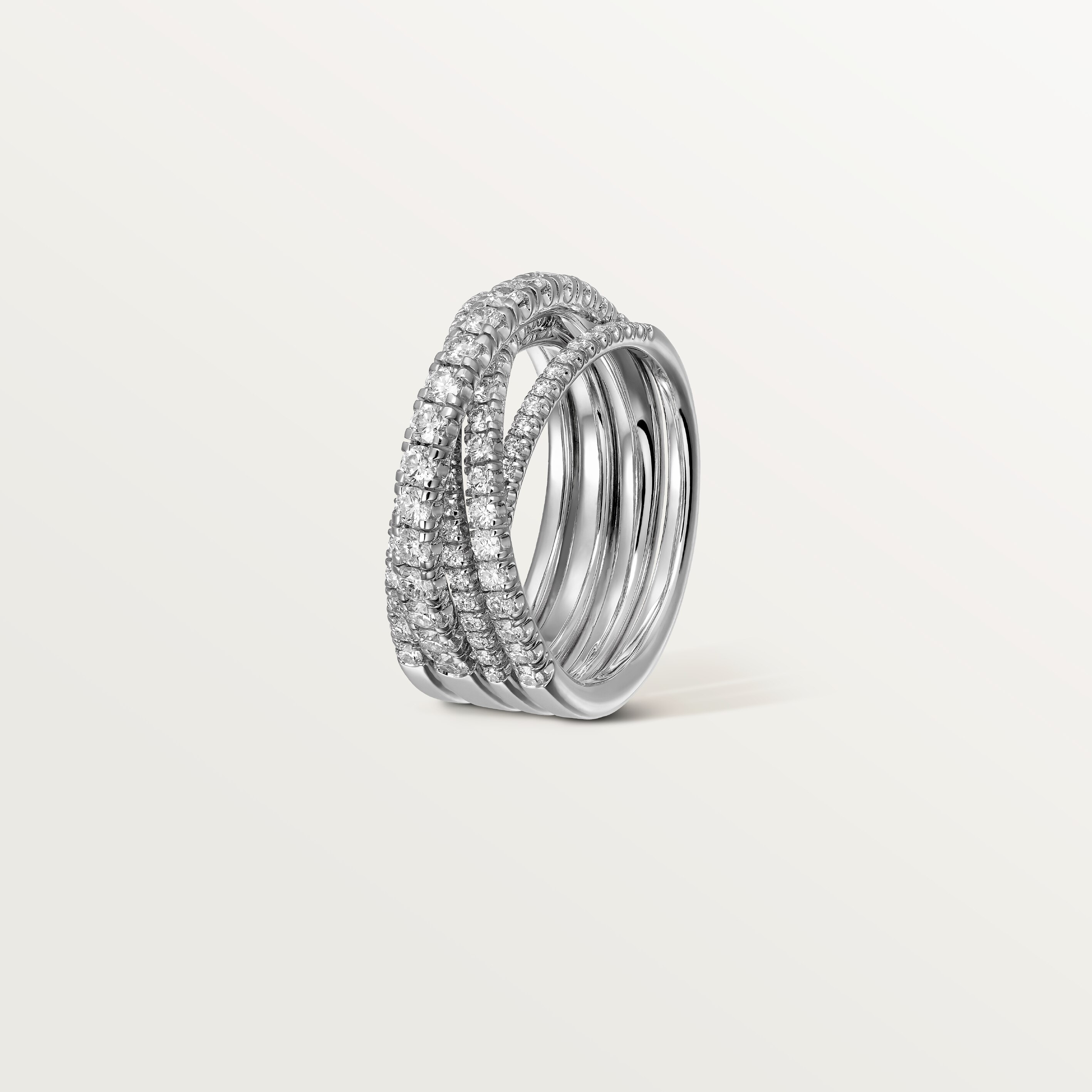 Etincelle de Cartier ring, semi-paved