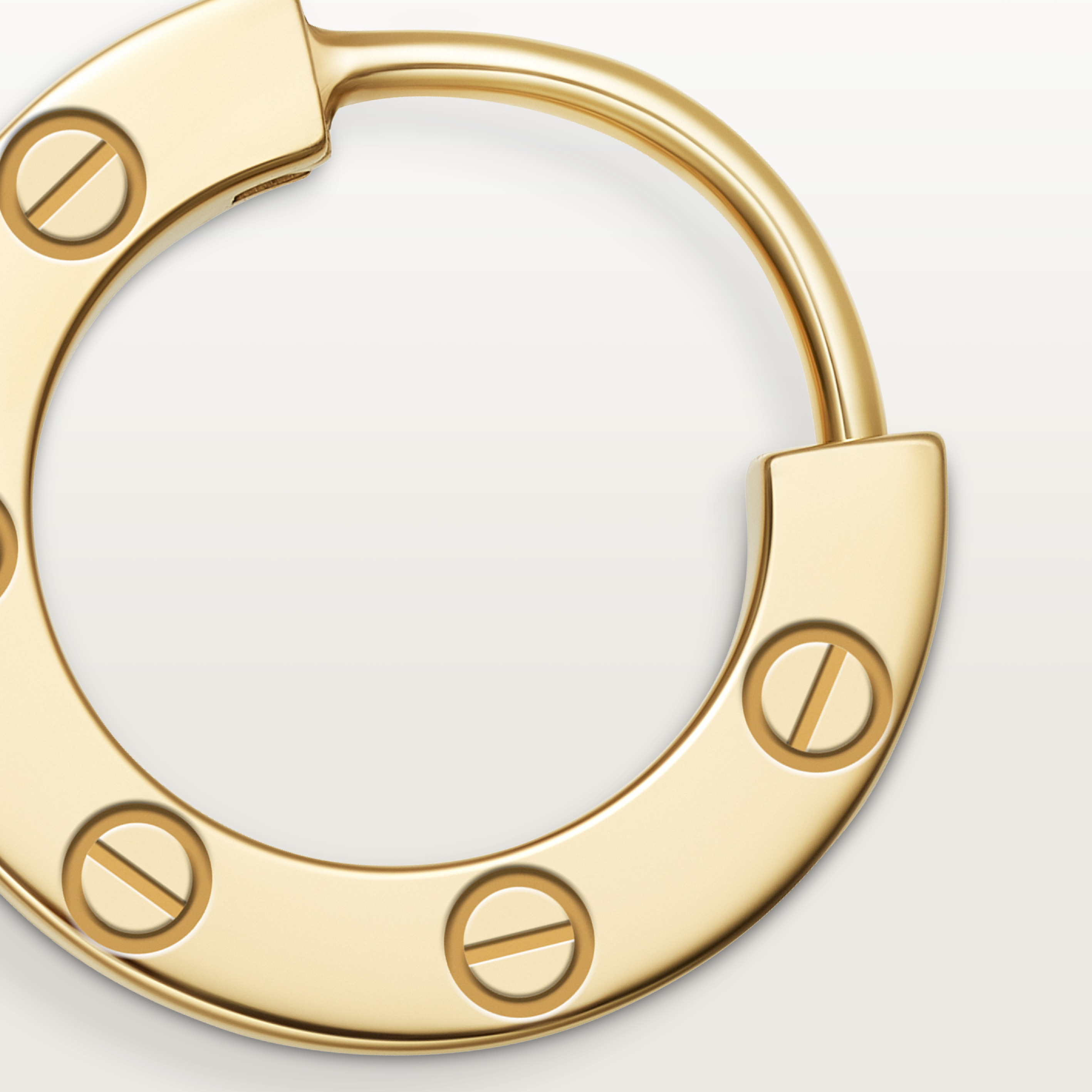 #LOVE# single hoop earring, image 5