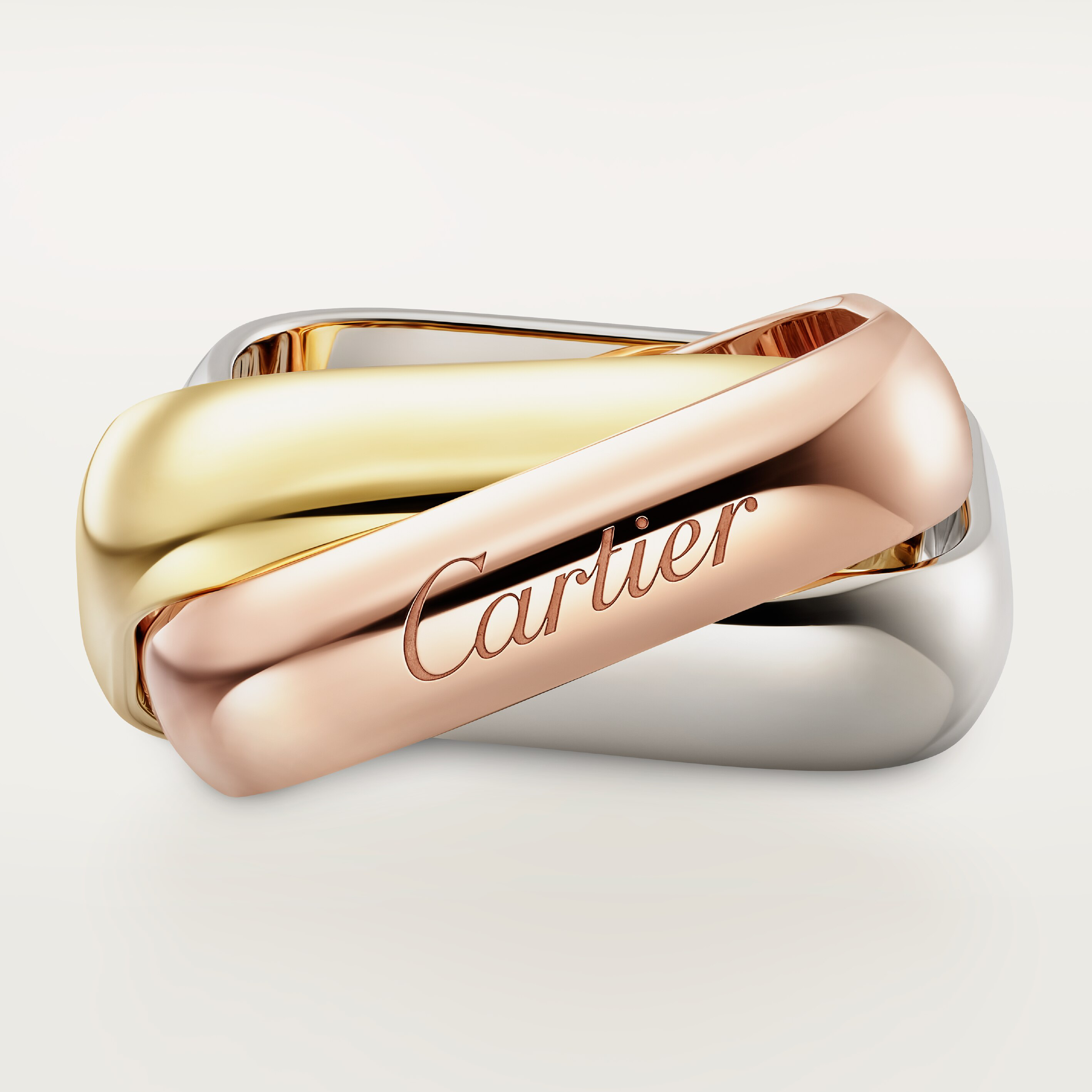 Trinity ring, cushion-shaped, large model, image 7