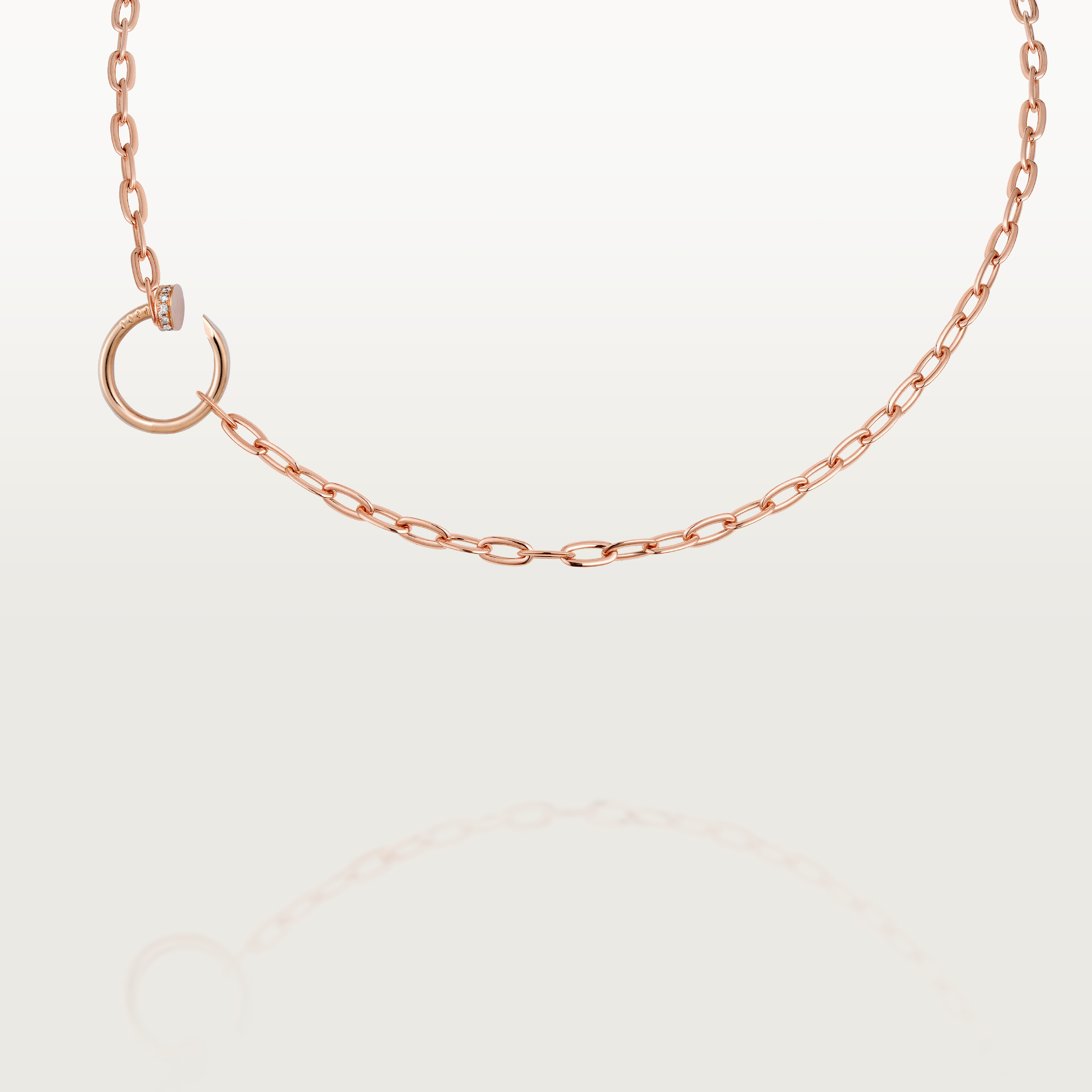 Juste un Clou necklace, paved 