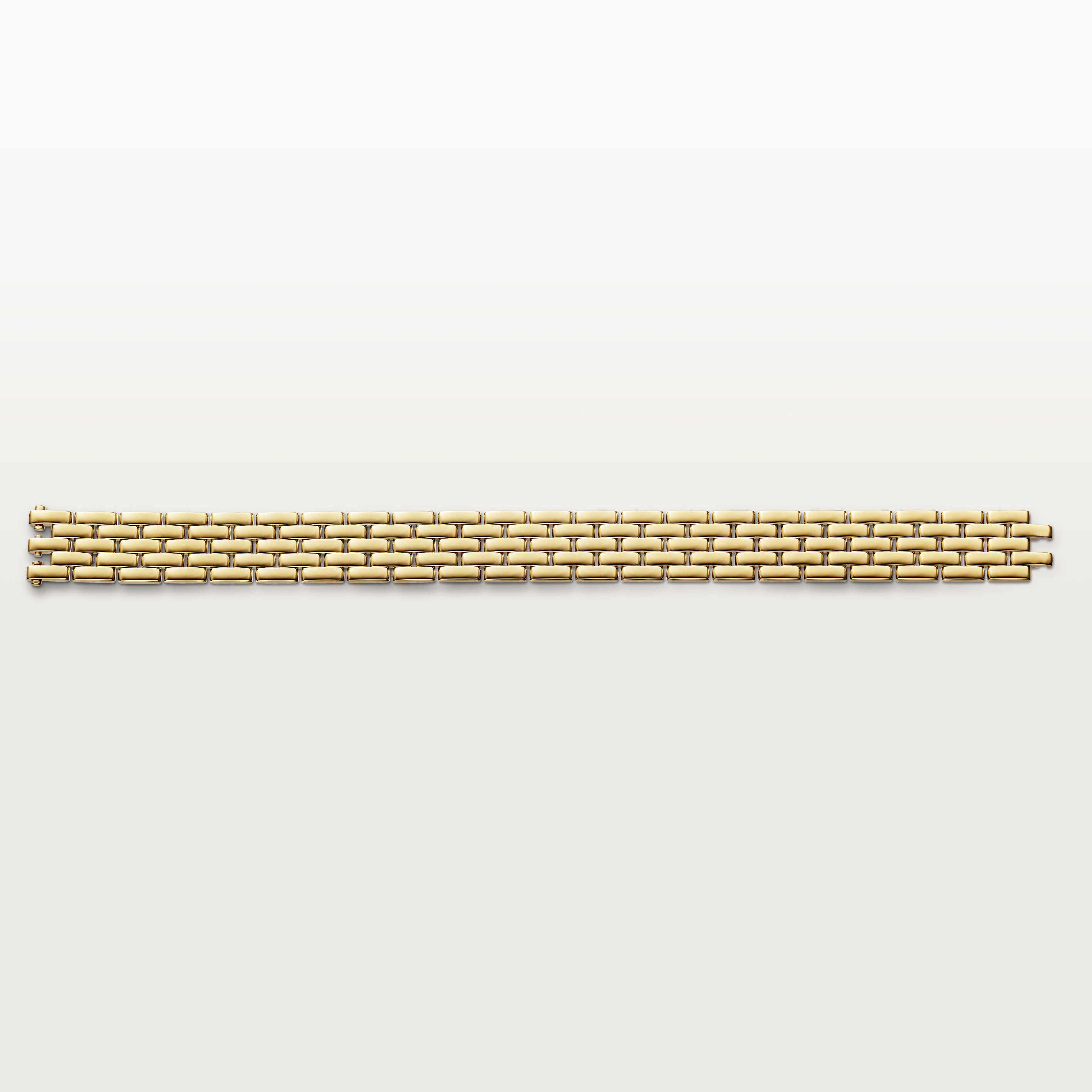 Maillon Panth&egrave;re bracelet, five rows