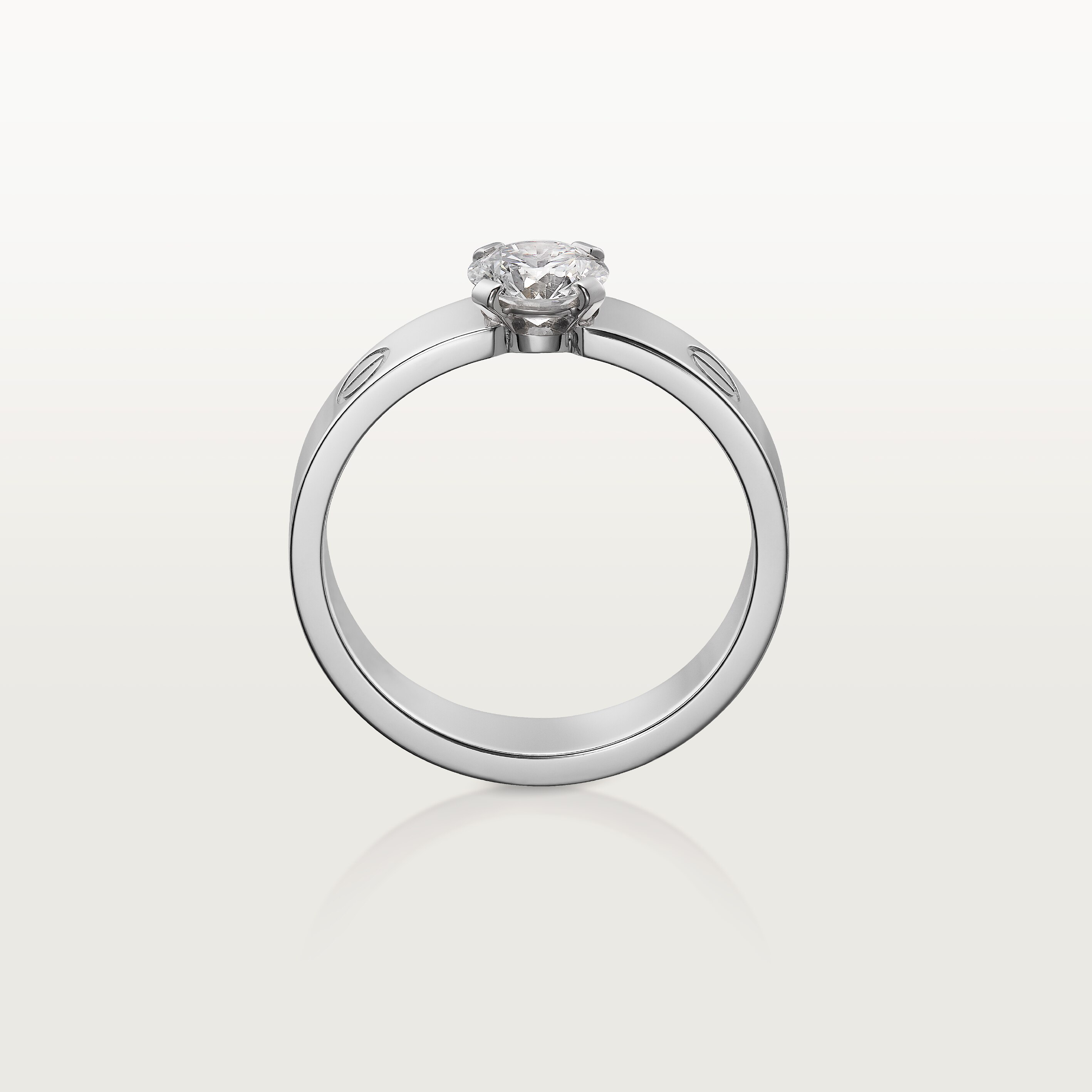 #LOVE# solitaire, brilliant-cut diamond, image 5