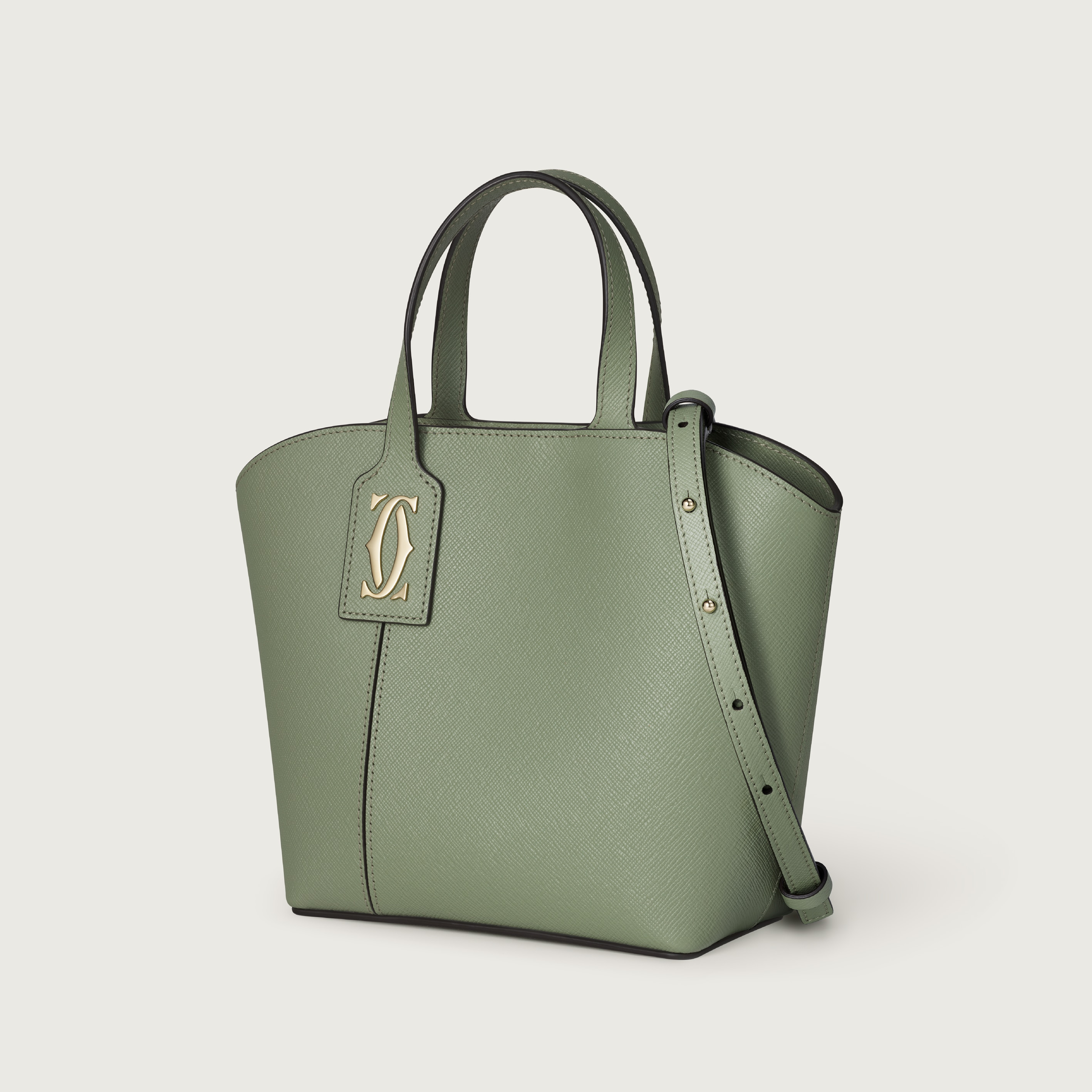 Mini tote bag, C de Cartier, image 6