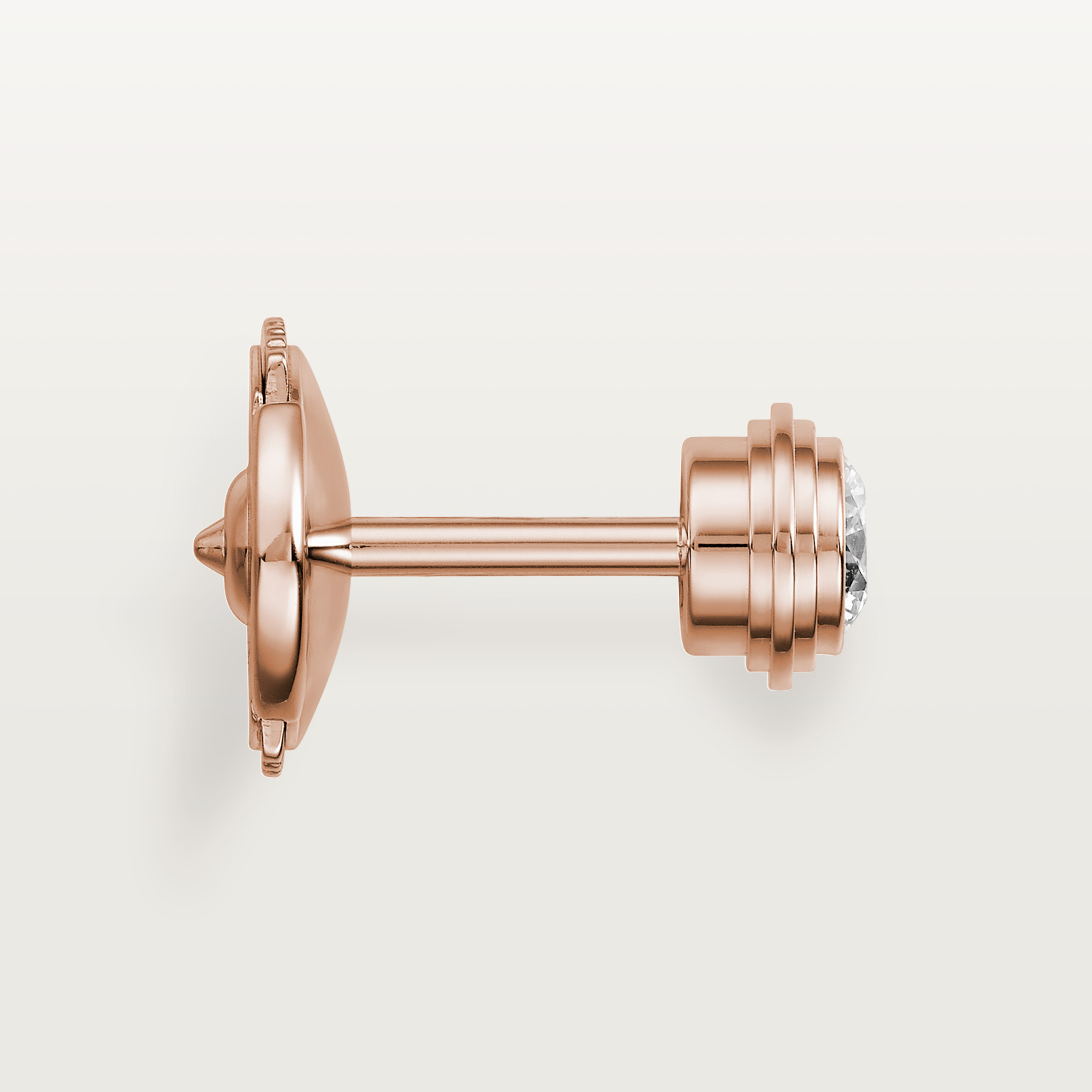 Cartier d'Amour stud earrings, 2 diamonds, medium model, image 6