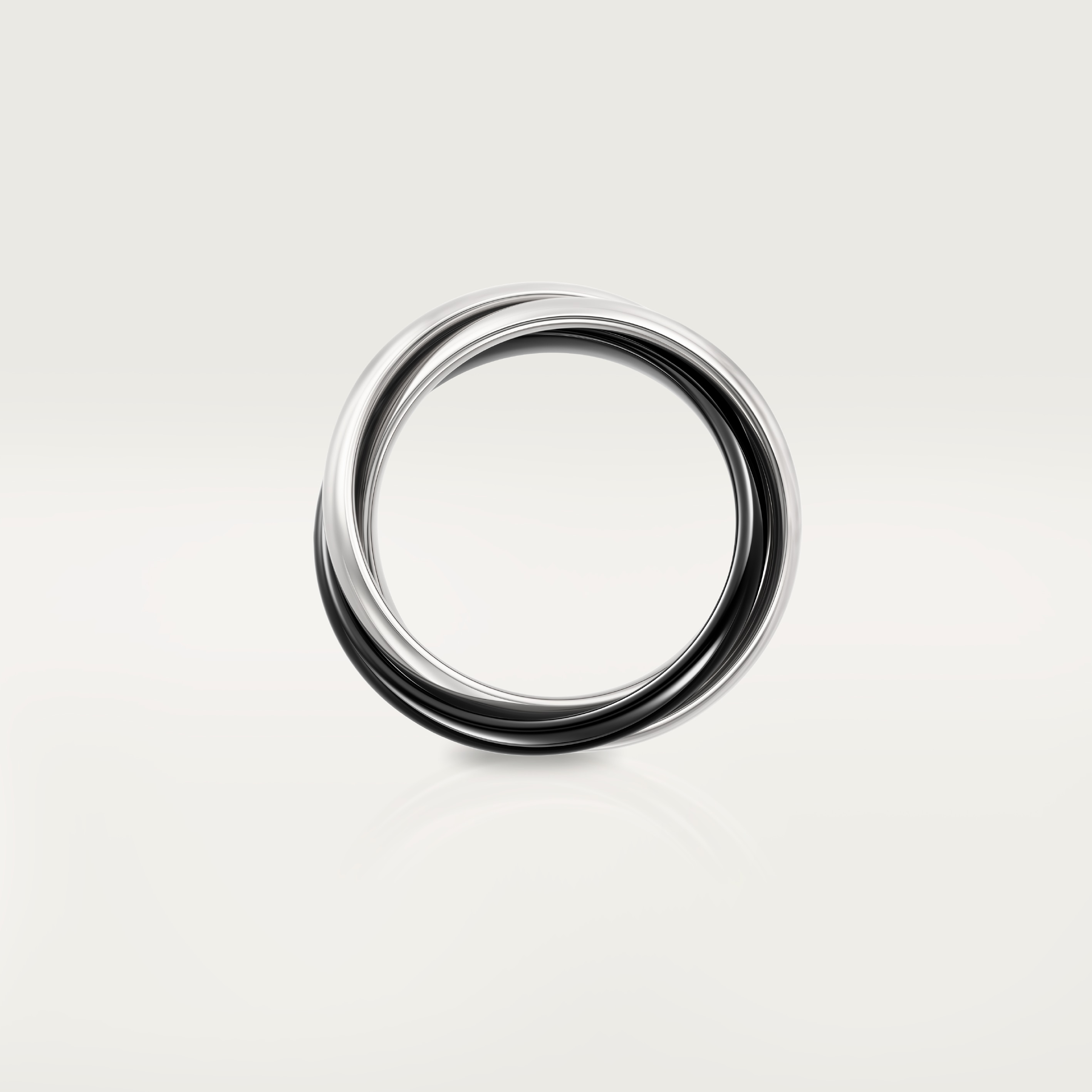 Trinity ring, ceramic, classic model