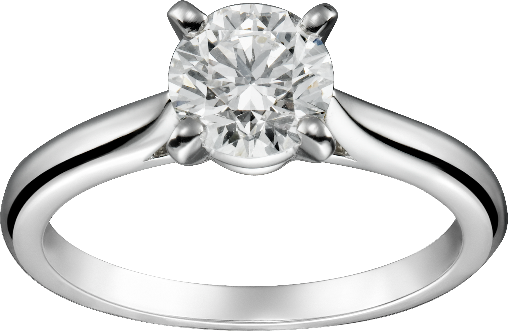 1895 solitaire, brilliant-cut diamond