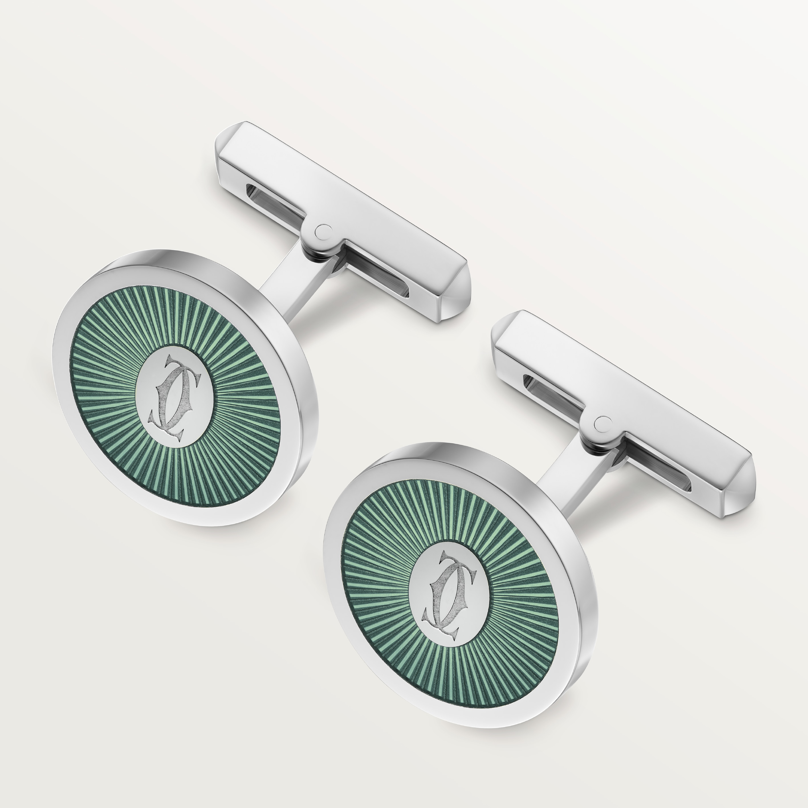 Double C de Cartier cufflinks