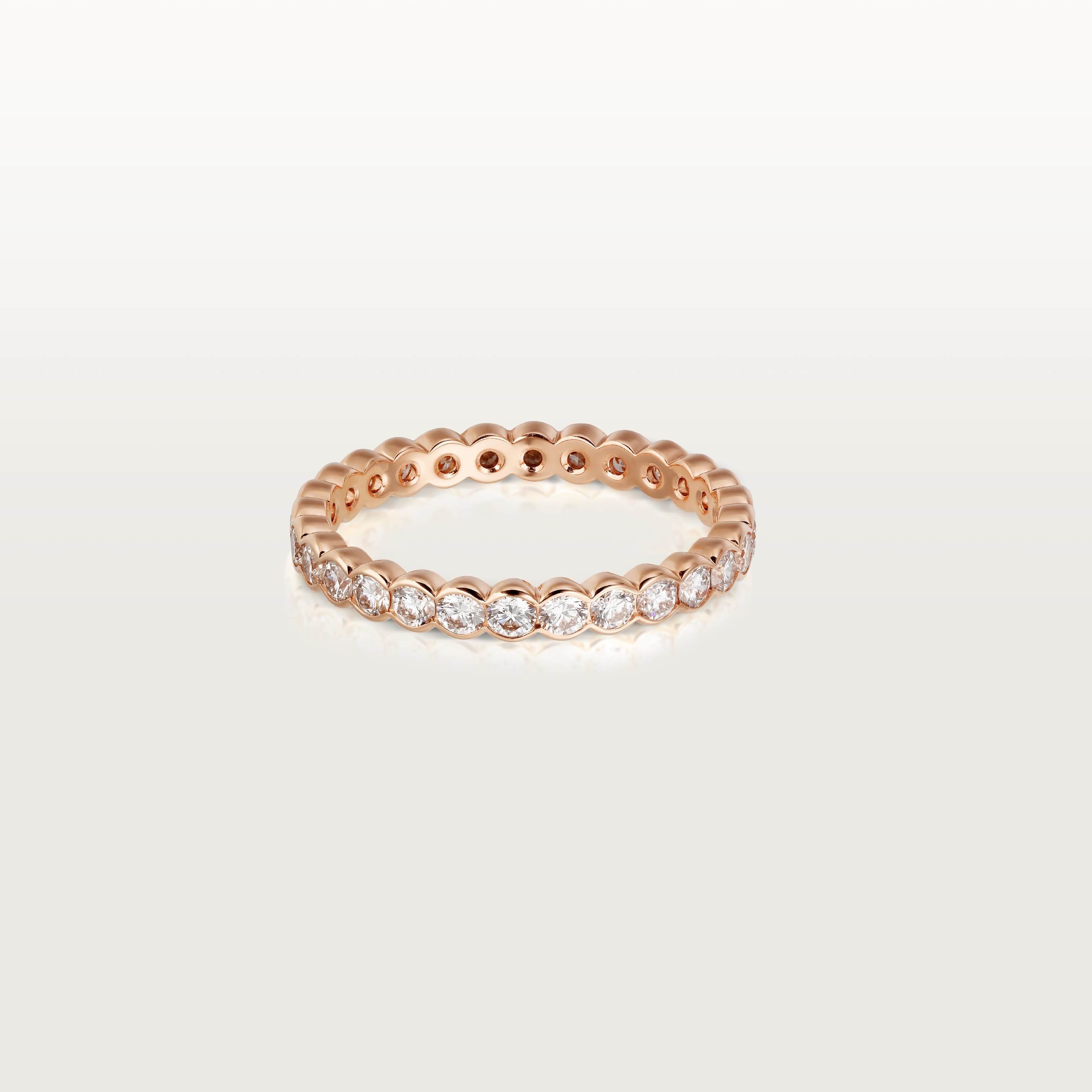 Broderie de Cartier wedding band, diamonds