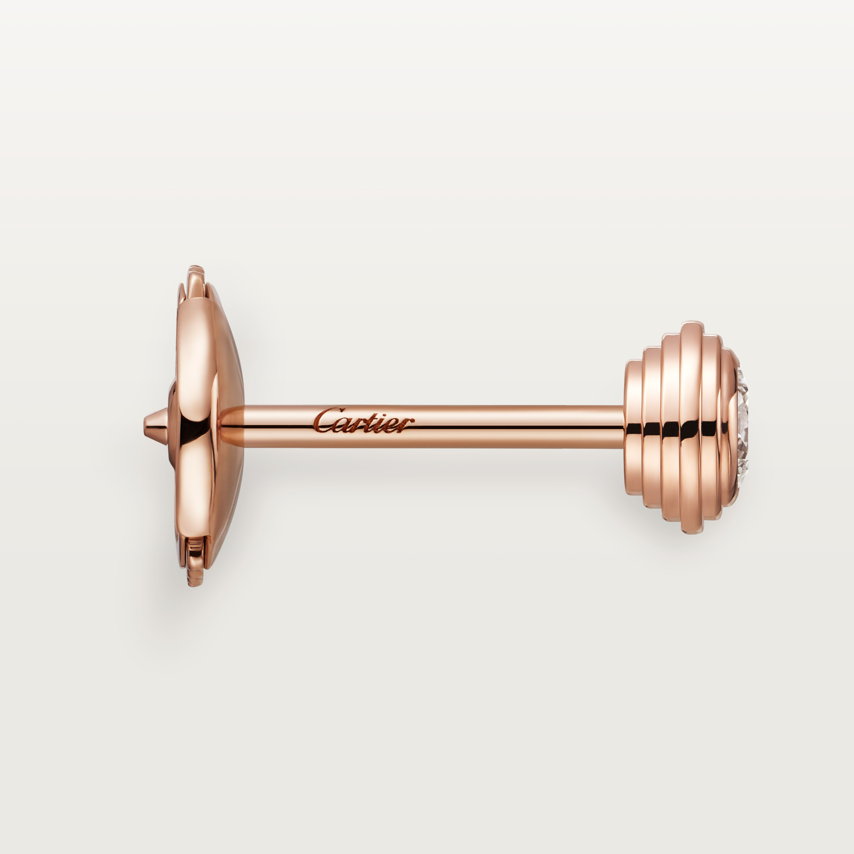 Cartier d'Amour stud earrings, 2 diamonds, small model