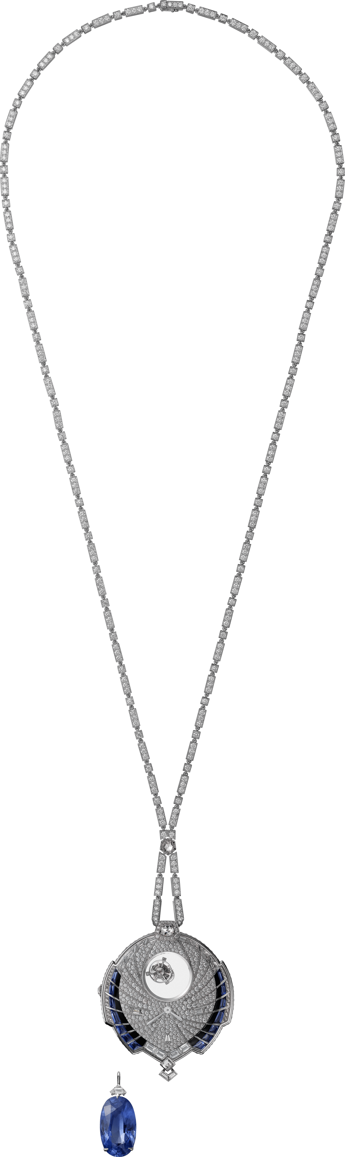 High Jewelry Tourbillon Myst&eacute;rieux Azur&eacute; watch, image 6