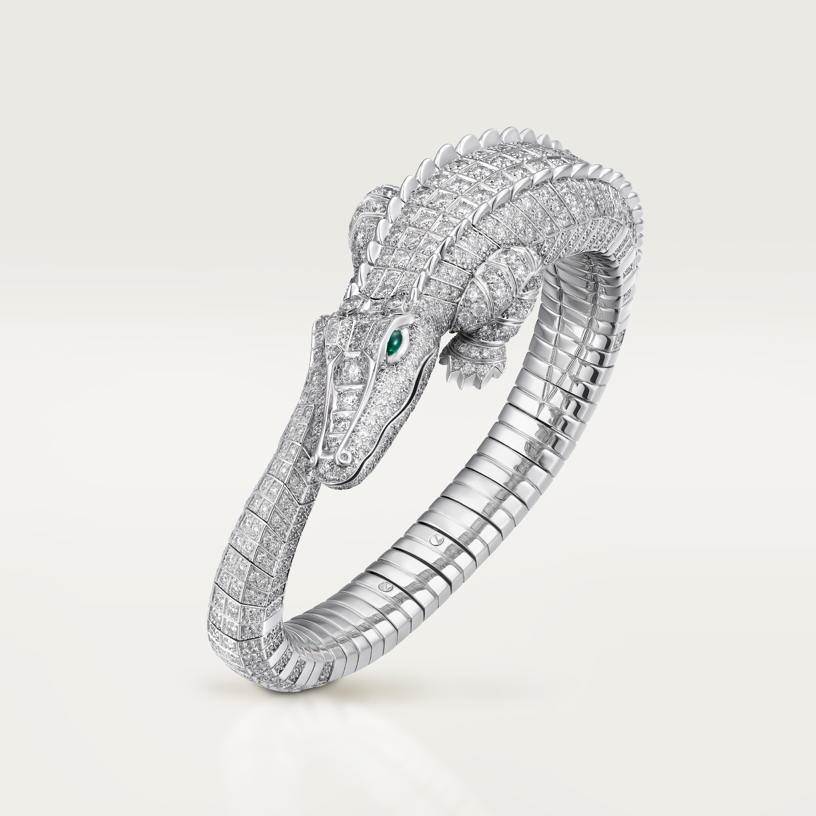 Faune et Flore de Cartier bracelet, paved