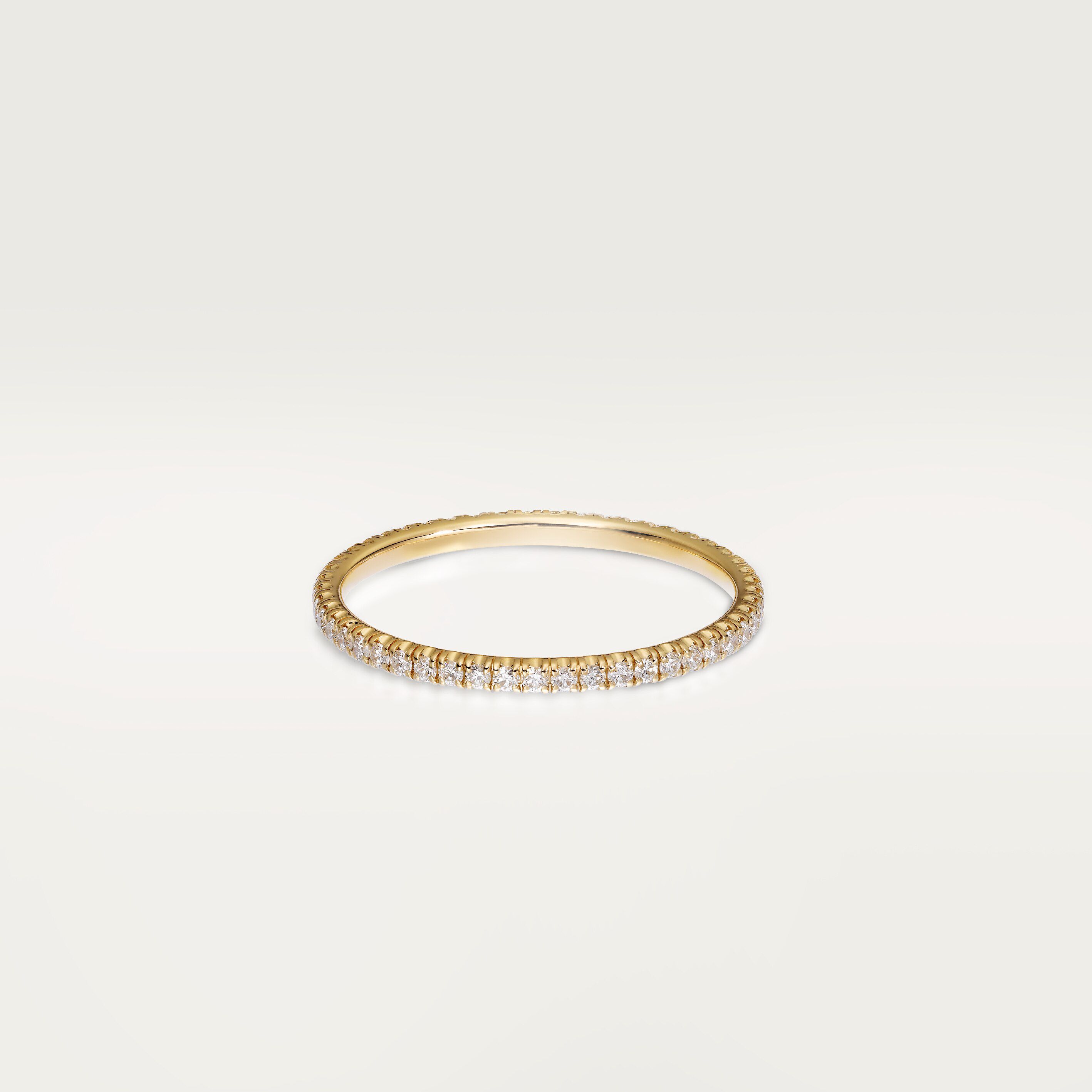 Etincelle de Cartier wedding ring, width 1.5 mm, paved