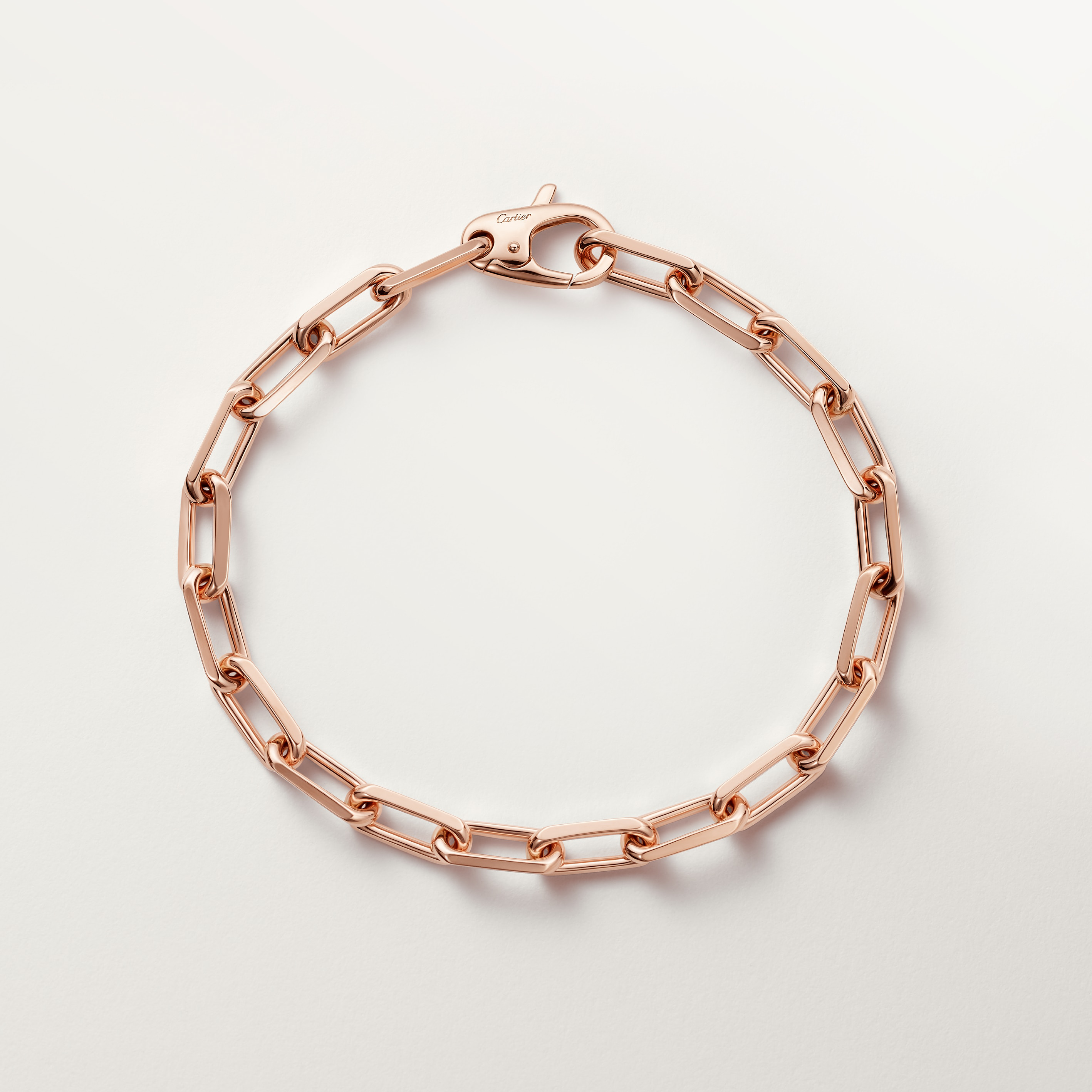Santos de Cartier bracelet, chain, medium model, image 3
