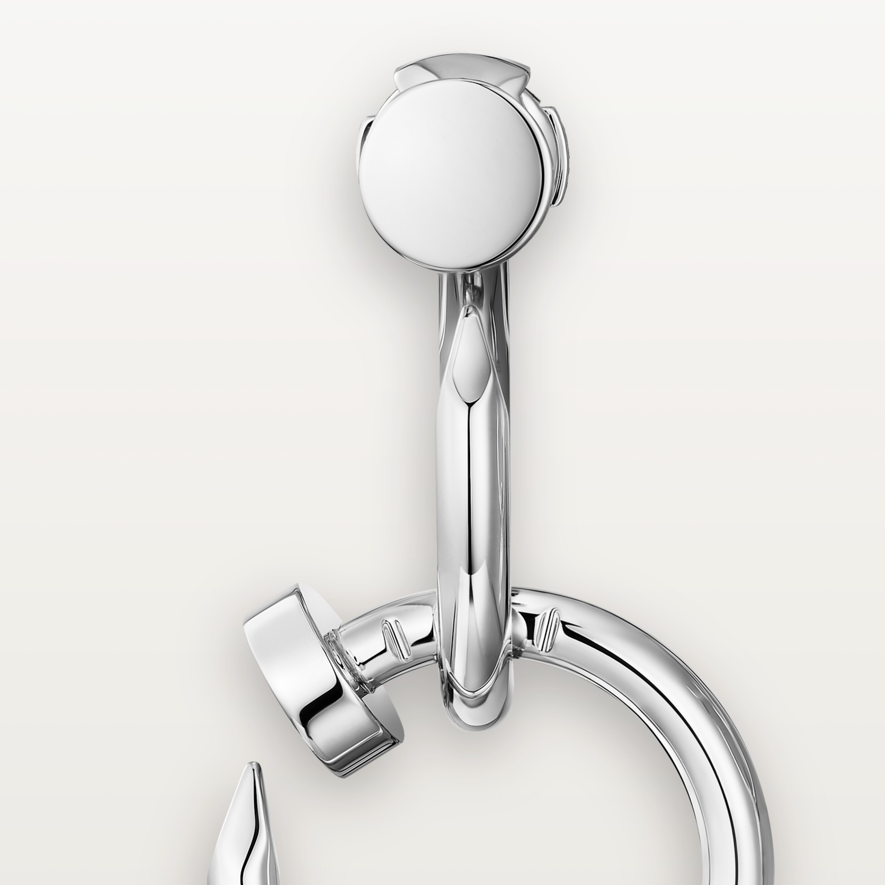 Juste un Clou earrings, double