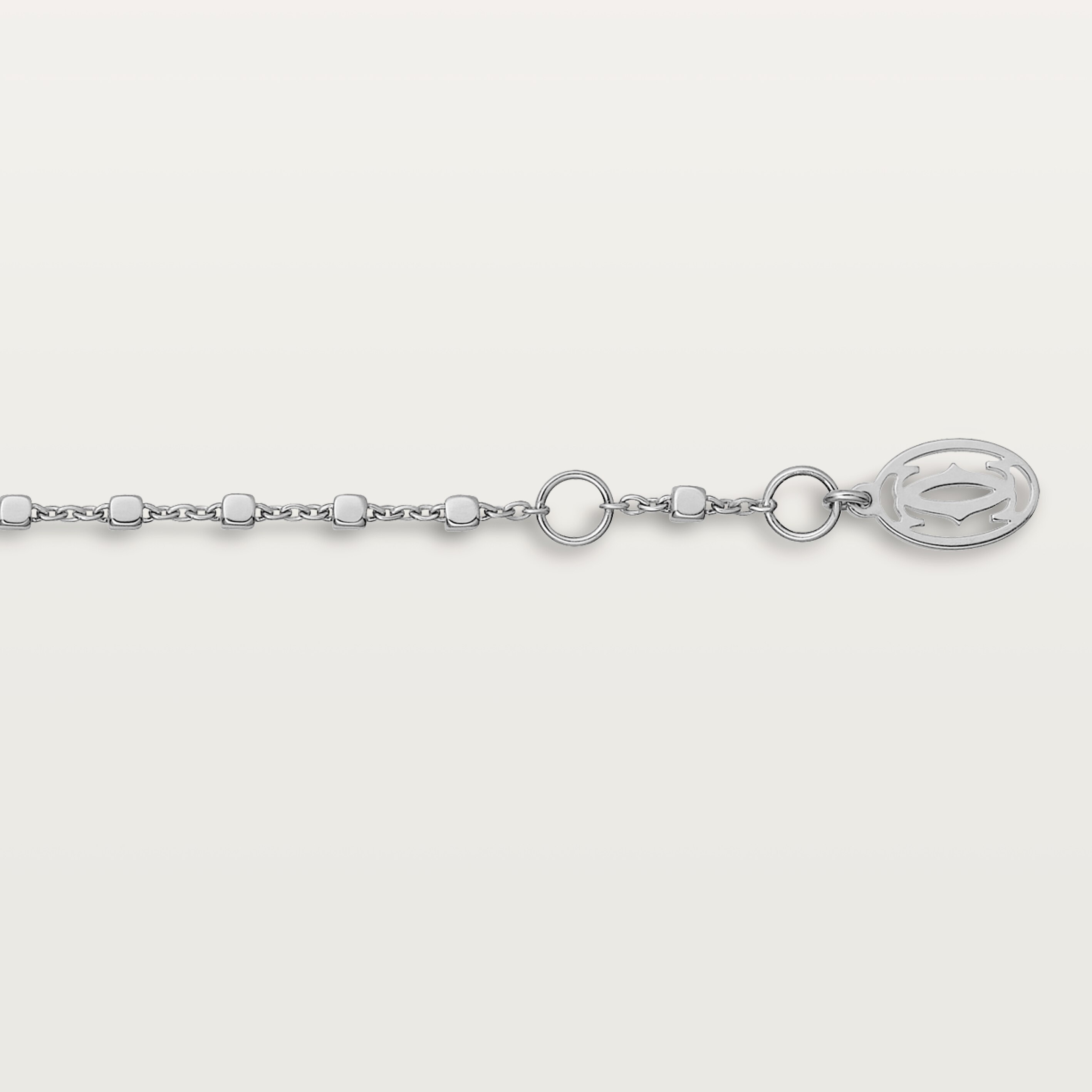 Panth&egrave;re de Cartier bracelet, on chain, half-paved