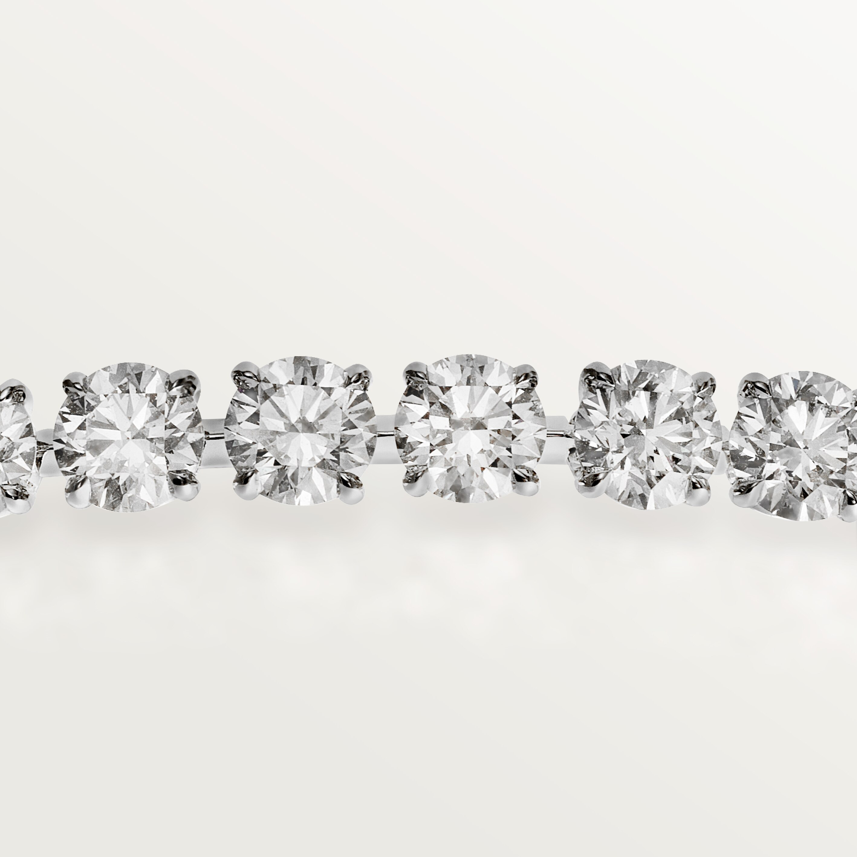 Lignes Essentielles bracelet, brilliant-cut diamonds