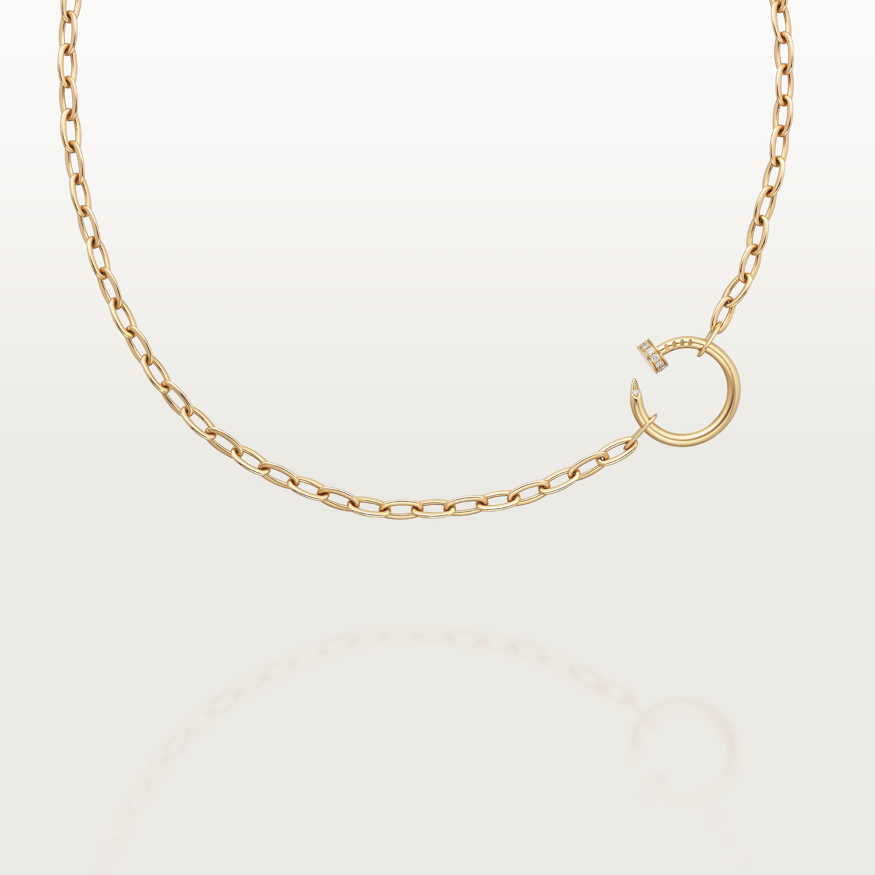Juste un Clou necklace, diamonds, image 6