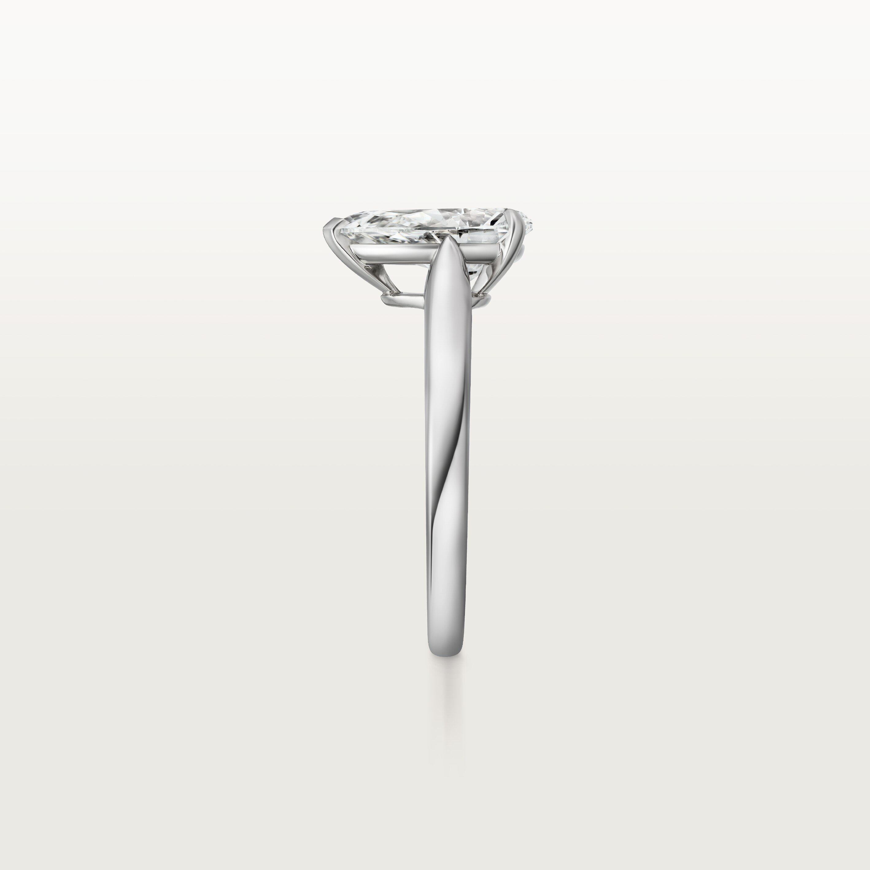 1895 solitaire, pear-shaped diamond, image 11