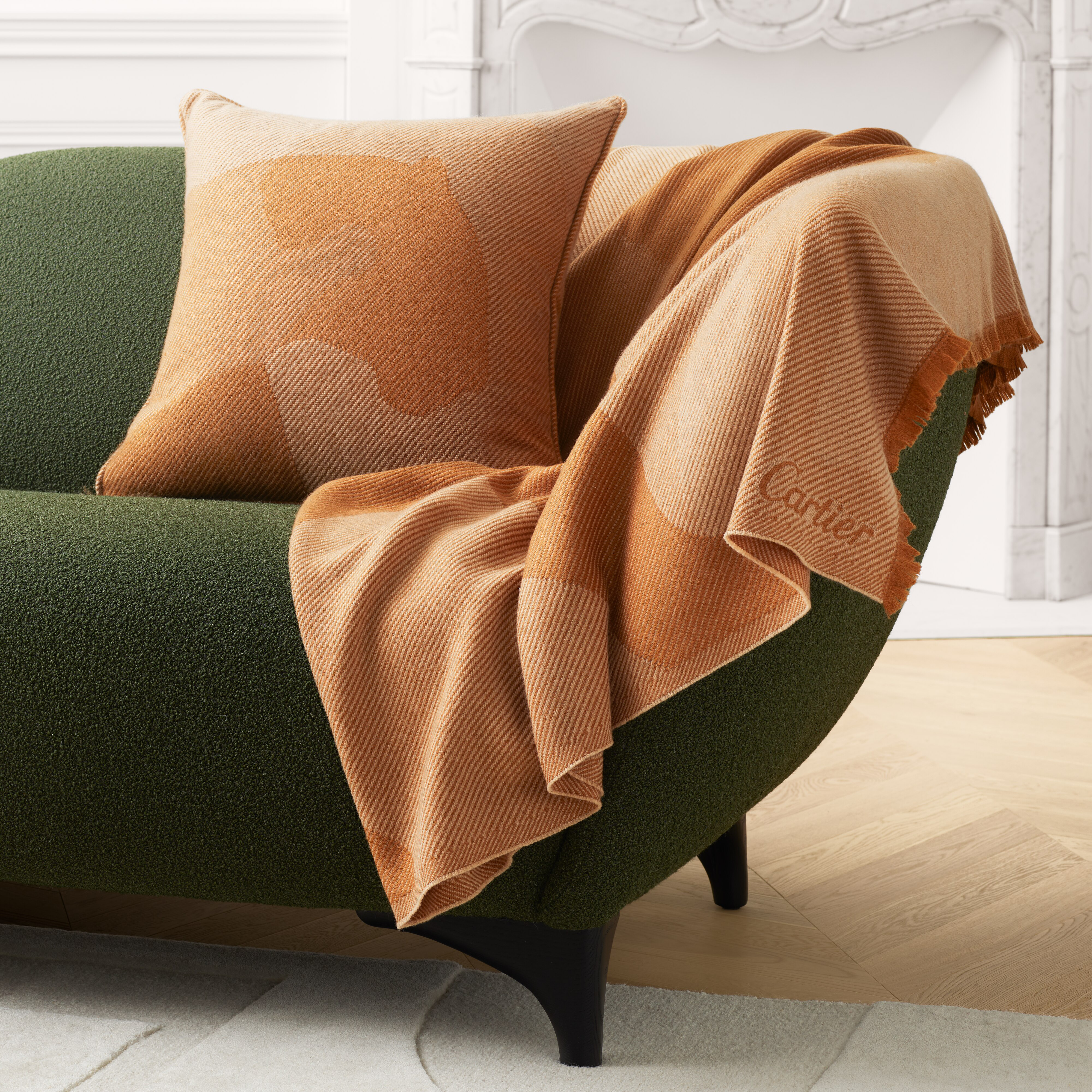 Panth&egrave;re de Cartier blanket