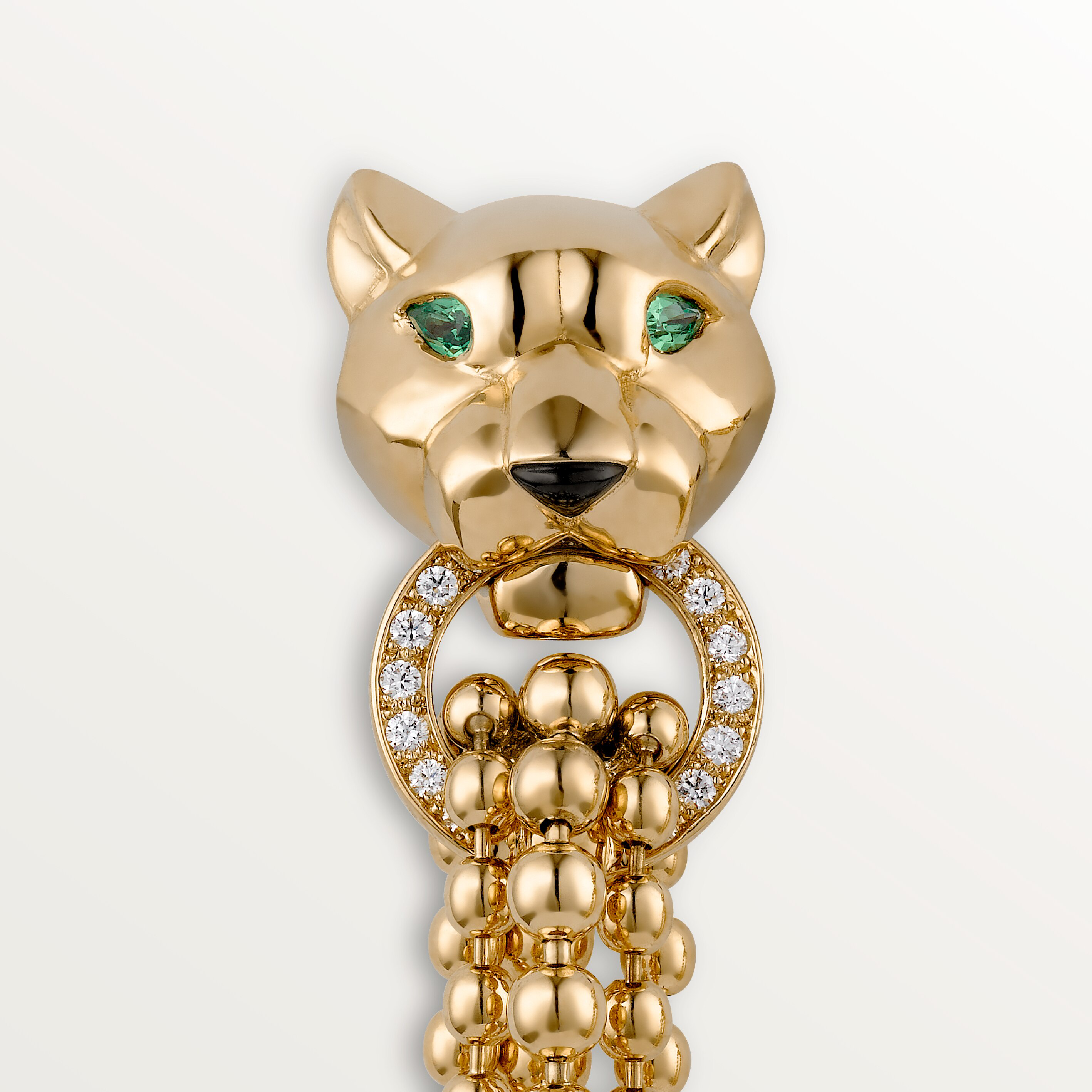 Panth&egrave;re de Cartier earrings, diamonds