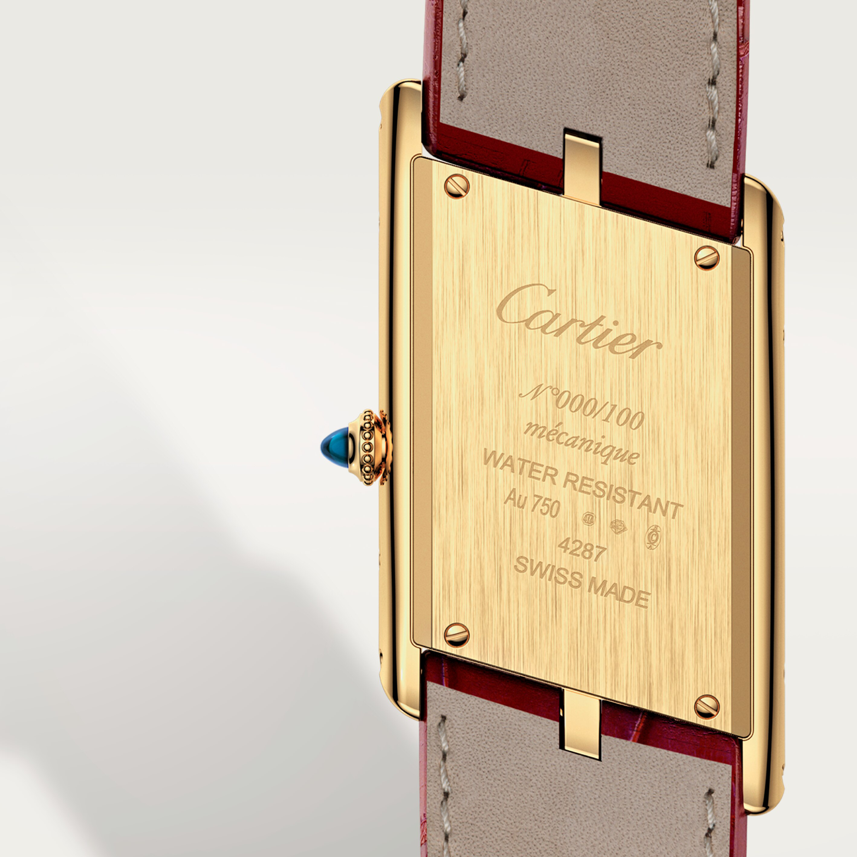 Tank Asym&eacute;trique watch