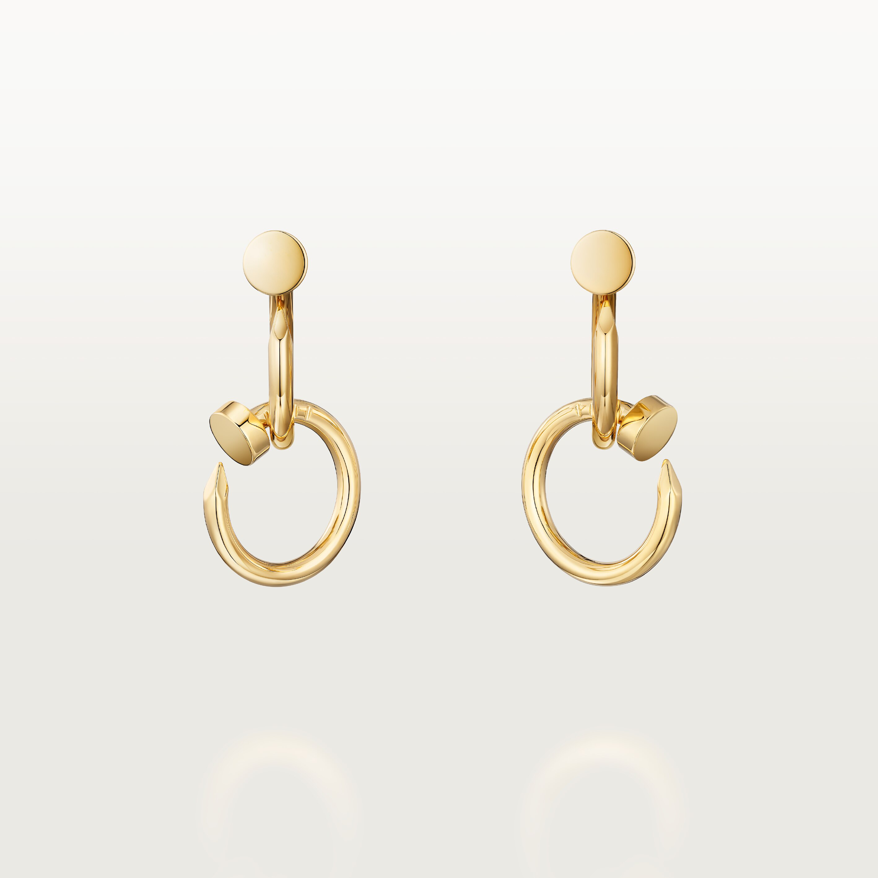 Juste un Clou earrings, double