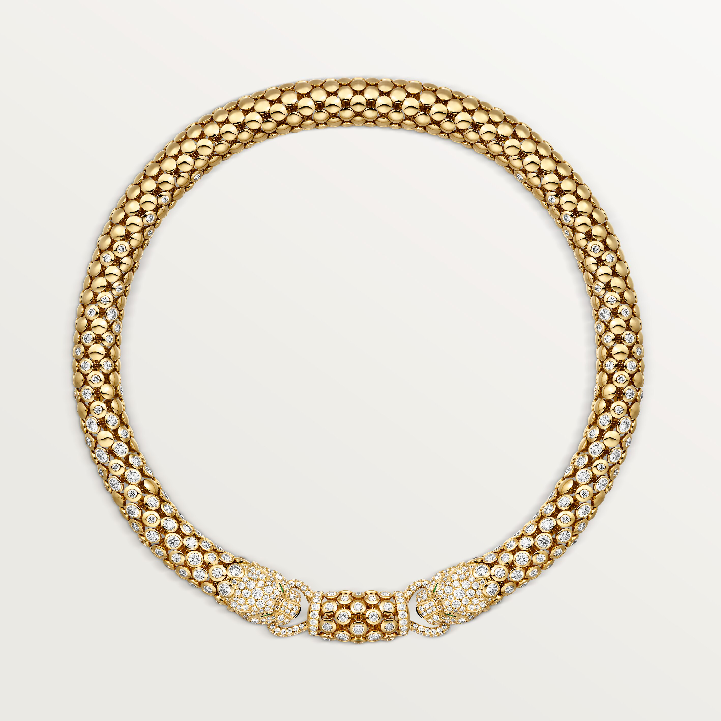 Panth&egrave;re de Cartier necklace, paved