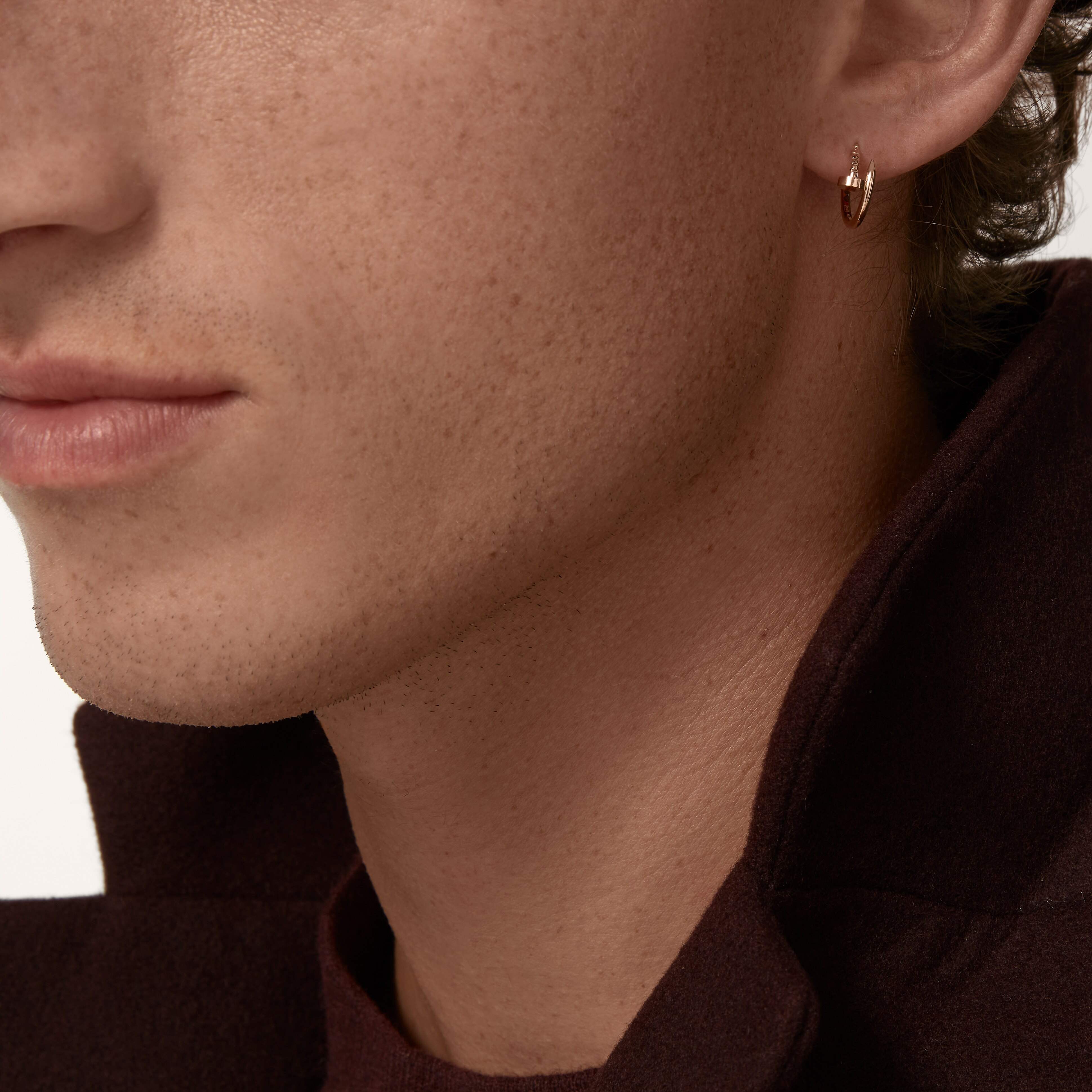 Juste un Clou single hoop earring, mini model