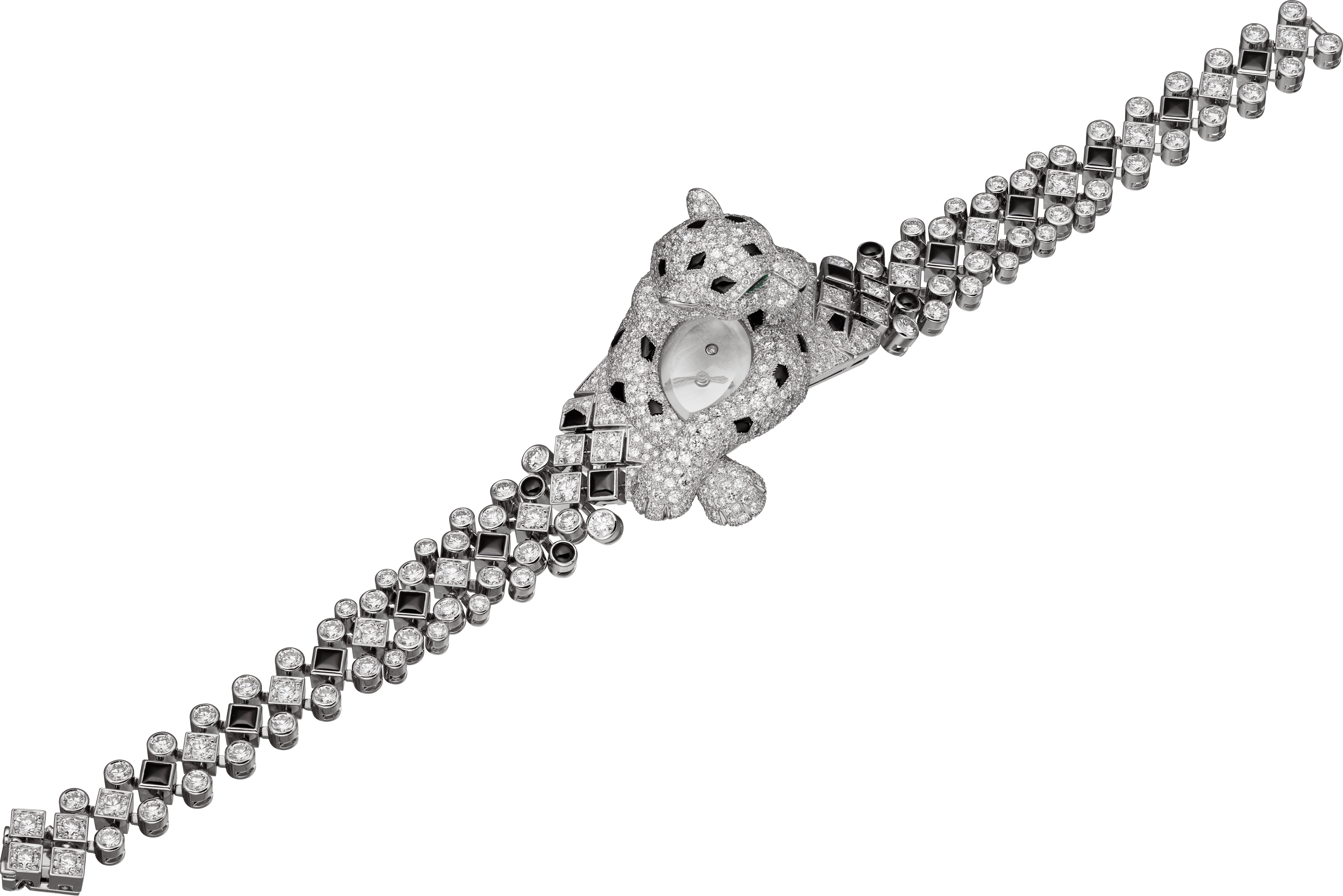 High Jewelry figurative watch