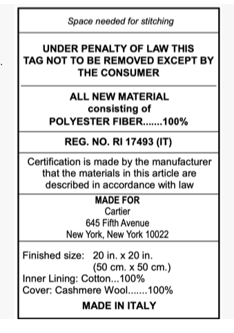 Law Label